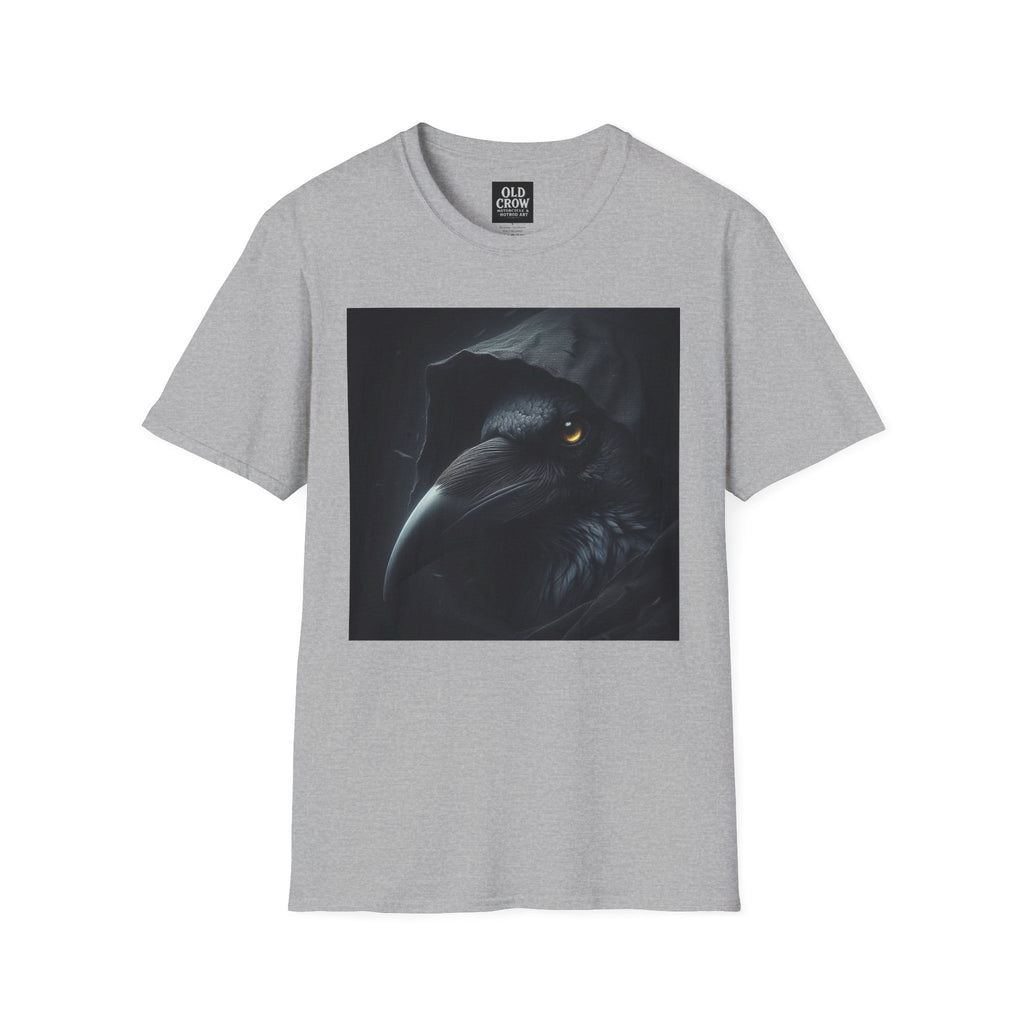 Mystical Crow in Hood T-Shirt