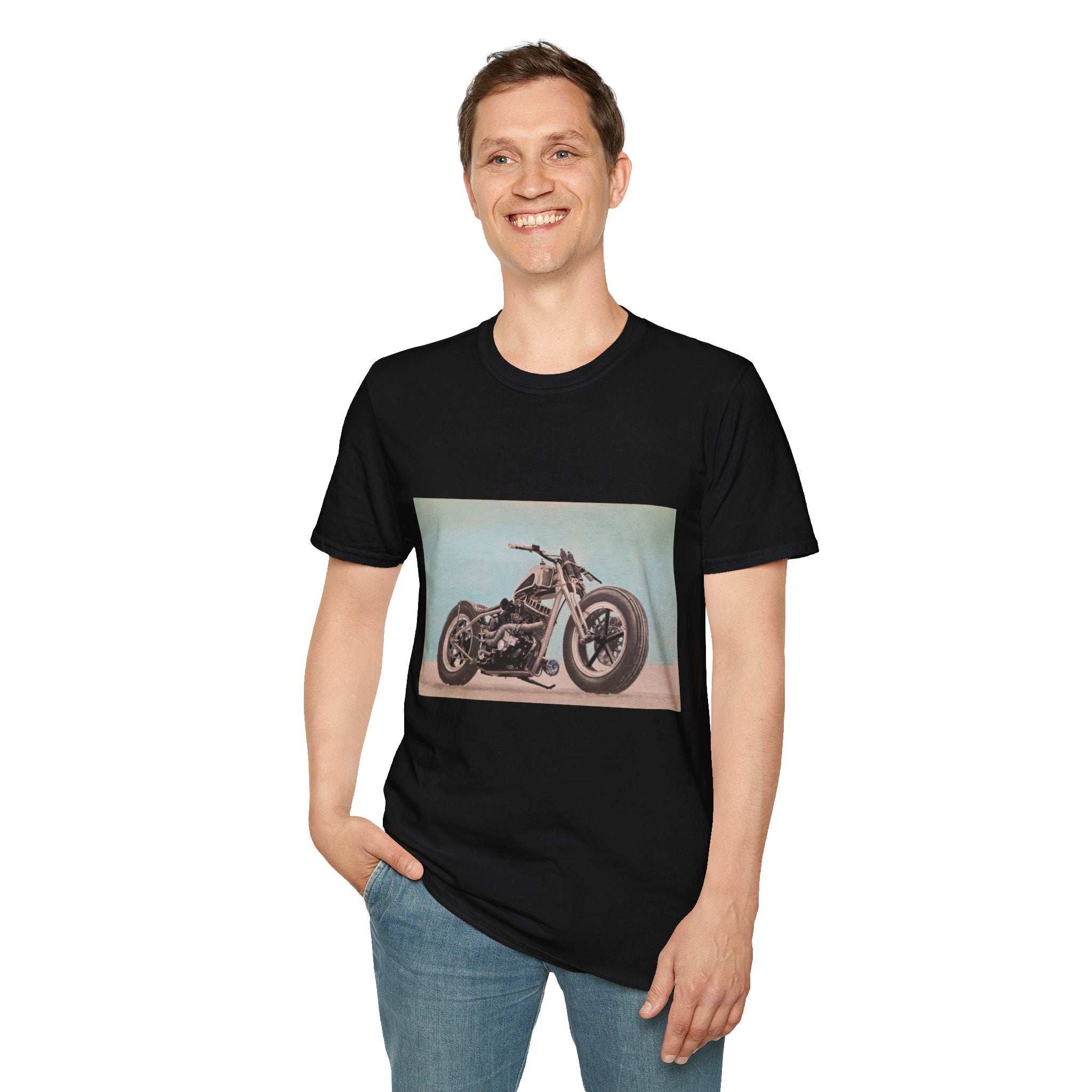 Low-Rider Chopper Canvas T-Shirt