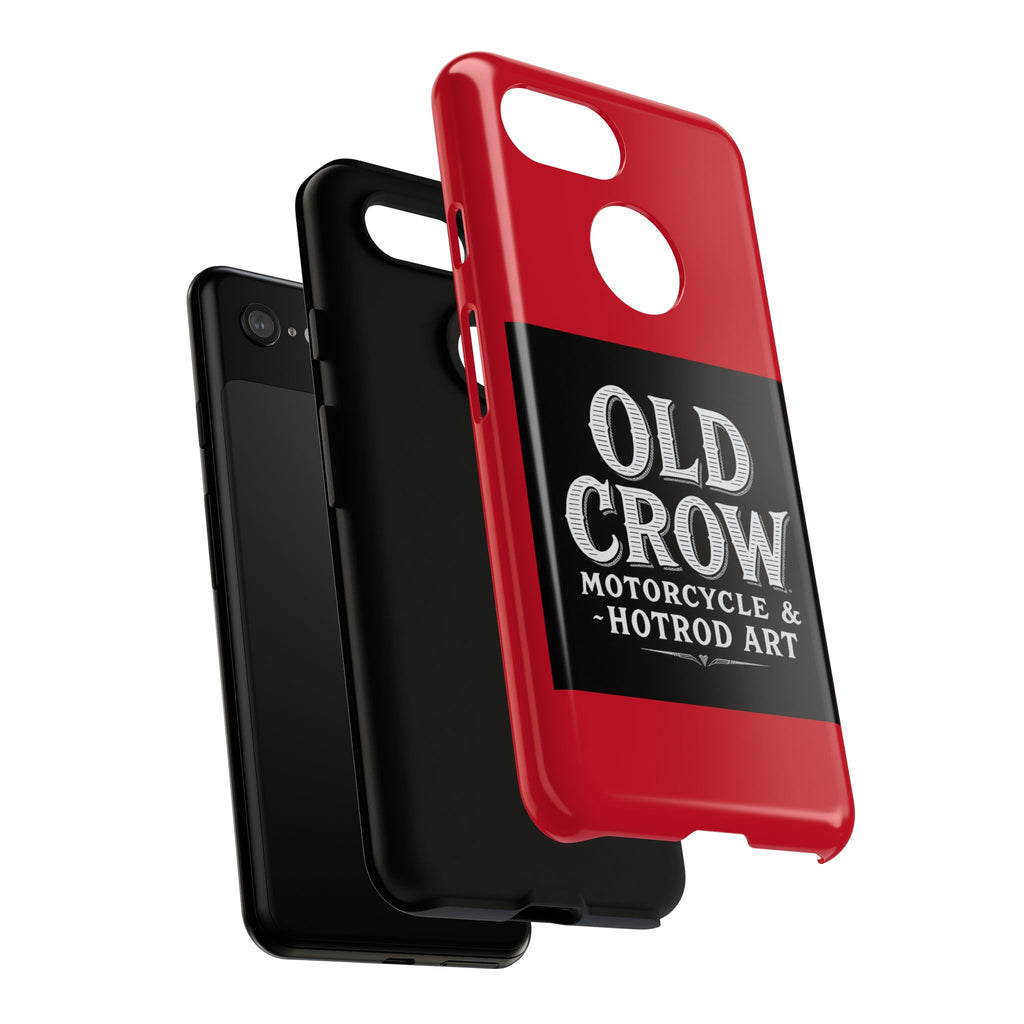 Classic Old Crow Garage Typography Cases