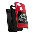 Classic Old Crow Garage Typography Cases