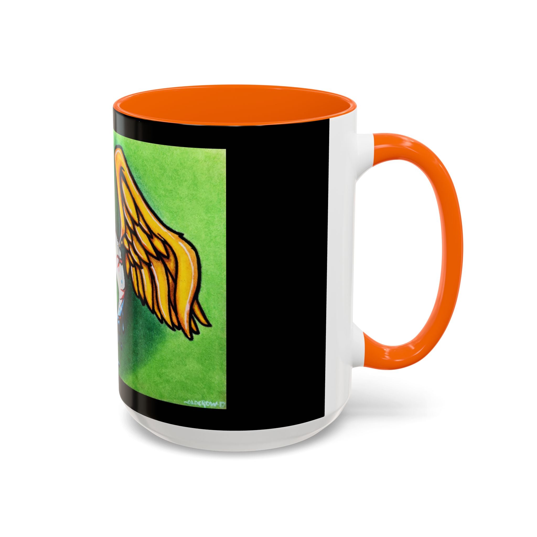 28 Whimsical Gothic Winged Eye Coffee Mug