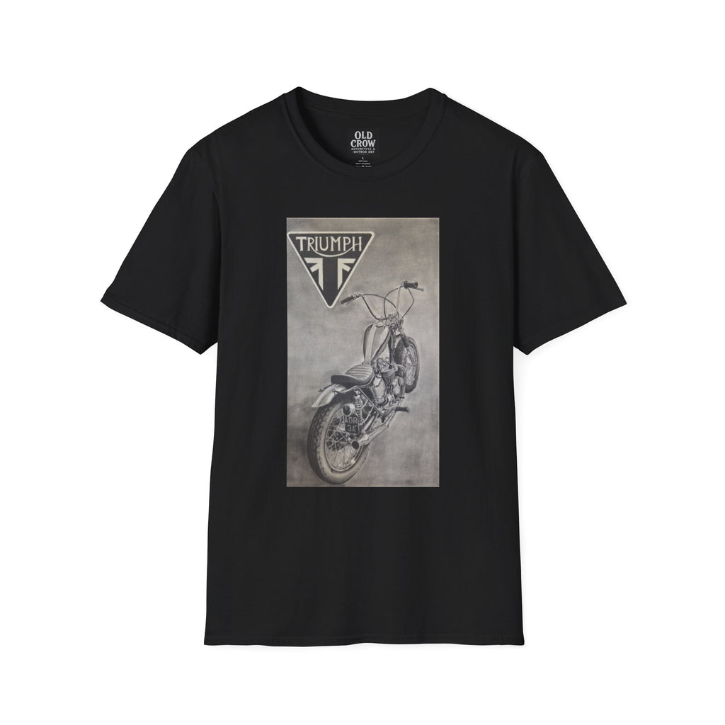 Retro Triumph Chopper Softstyle T-Shirt