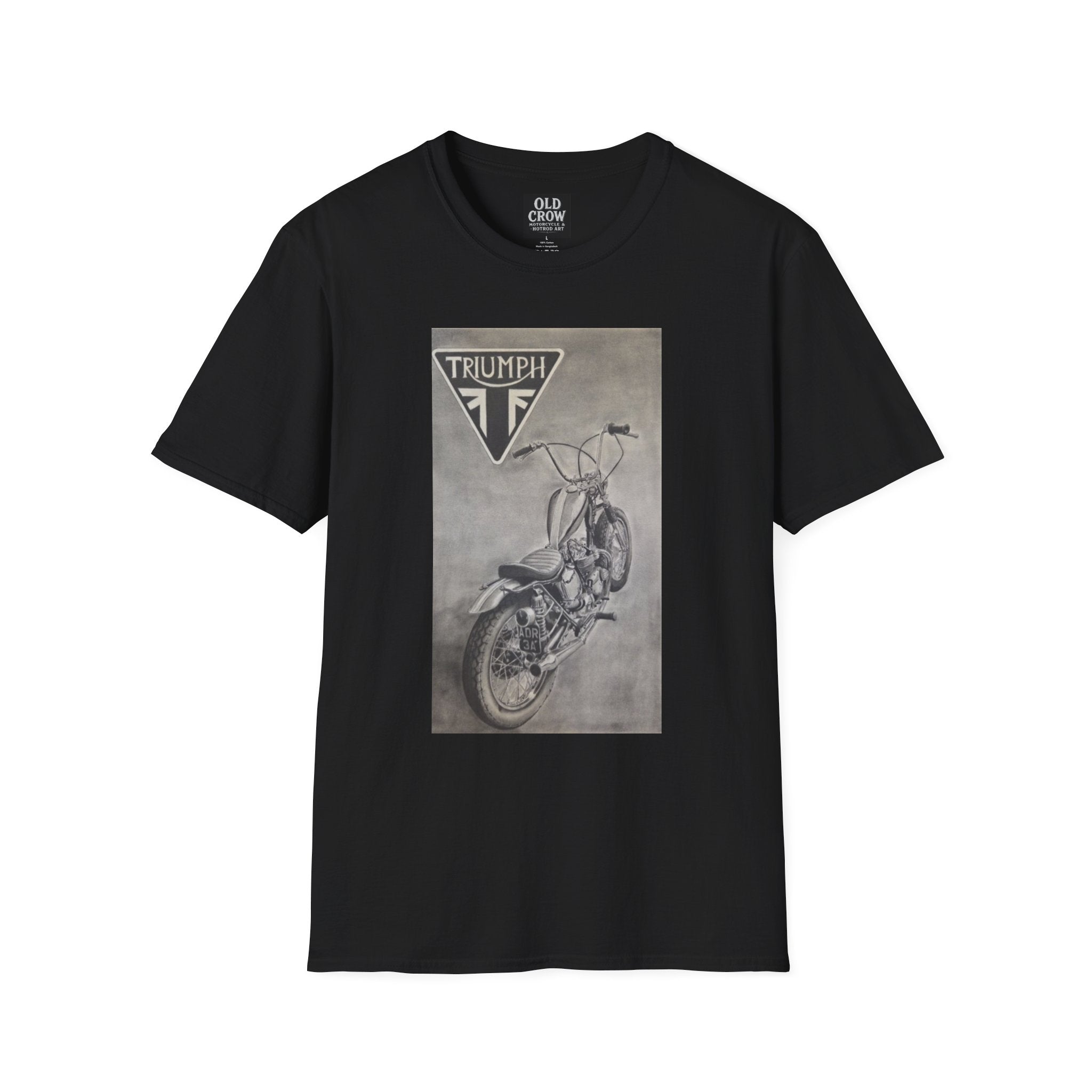 Retro Triumph Chopper Softstyle T-Shirt