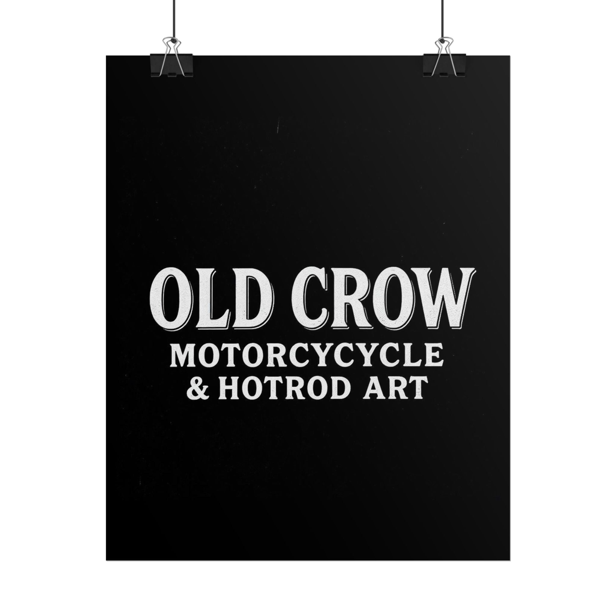 Old Crow: The Omen Art Rolled Posters