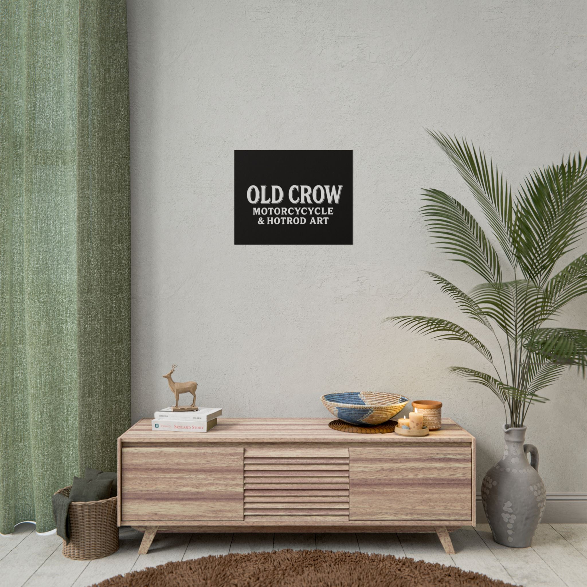 Old Crow: The Omen Art Rolled Posters