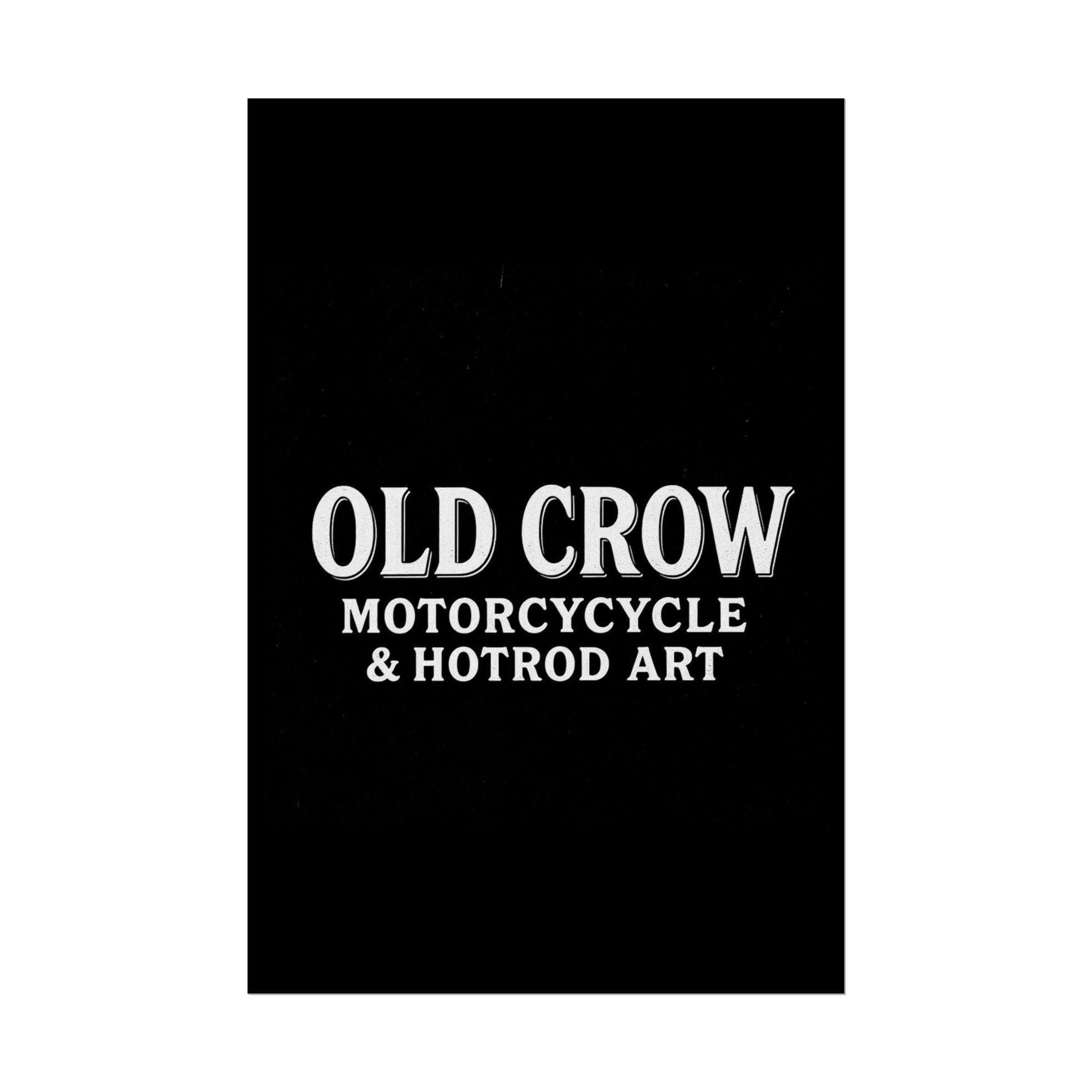 Old Crow: The Omen Art Rolled Posters