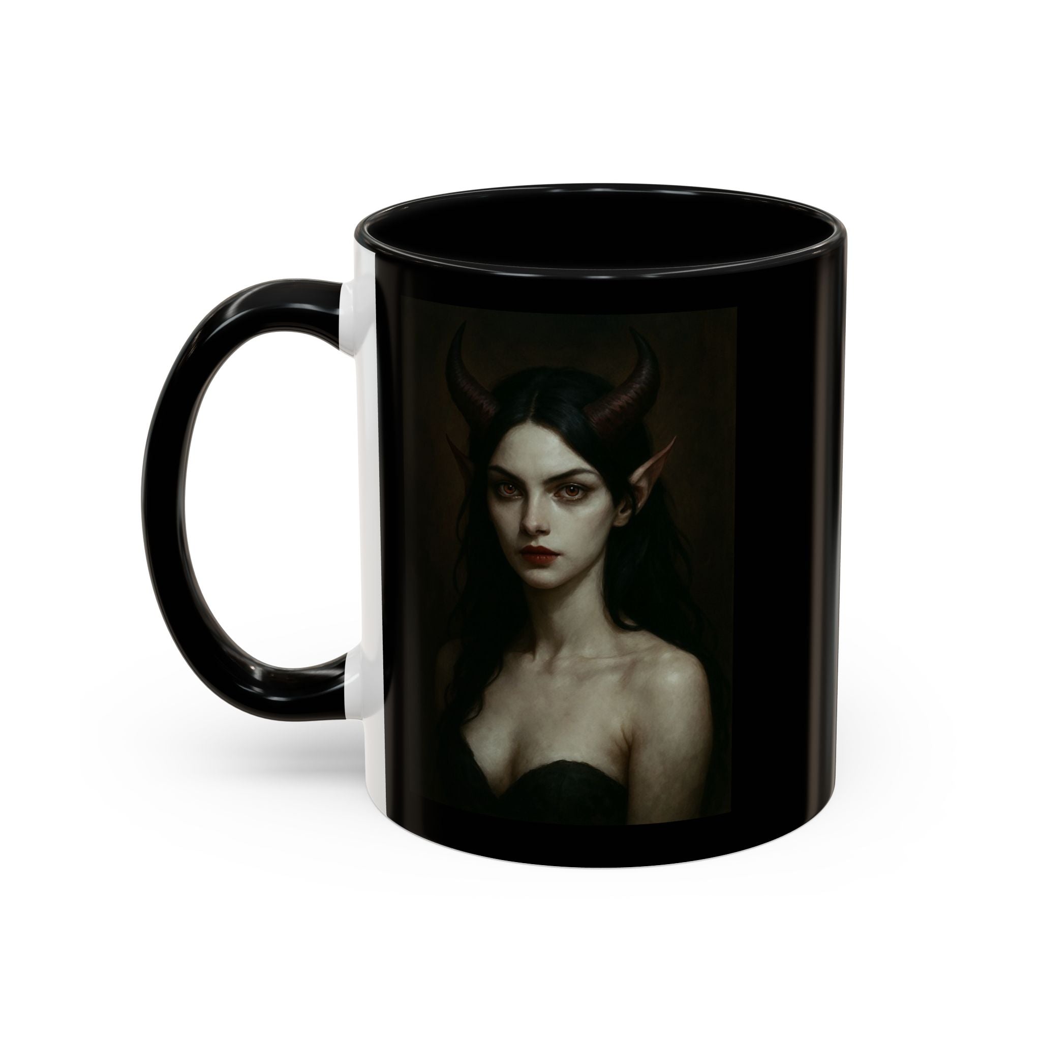 20 Dark Aesthetic Devilish Accent Coffee Mug