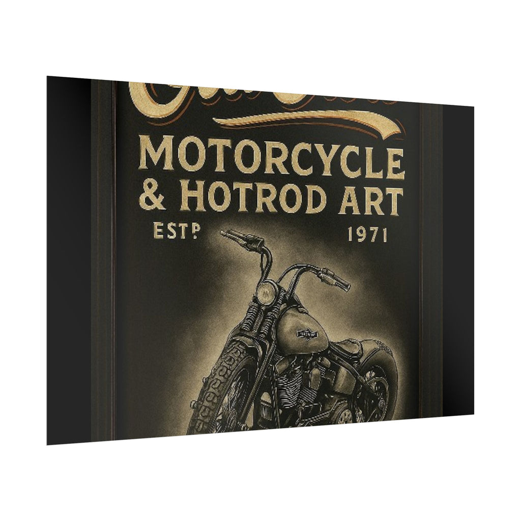 Ride with Pride Art Rolled Posters