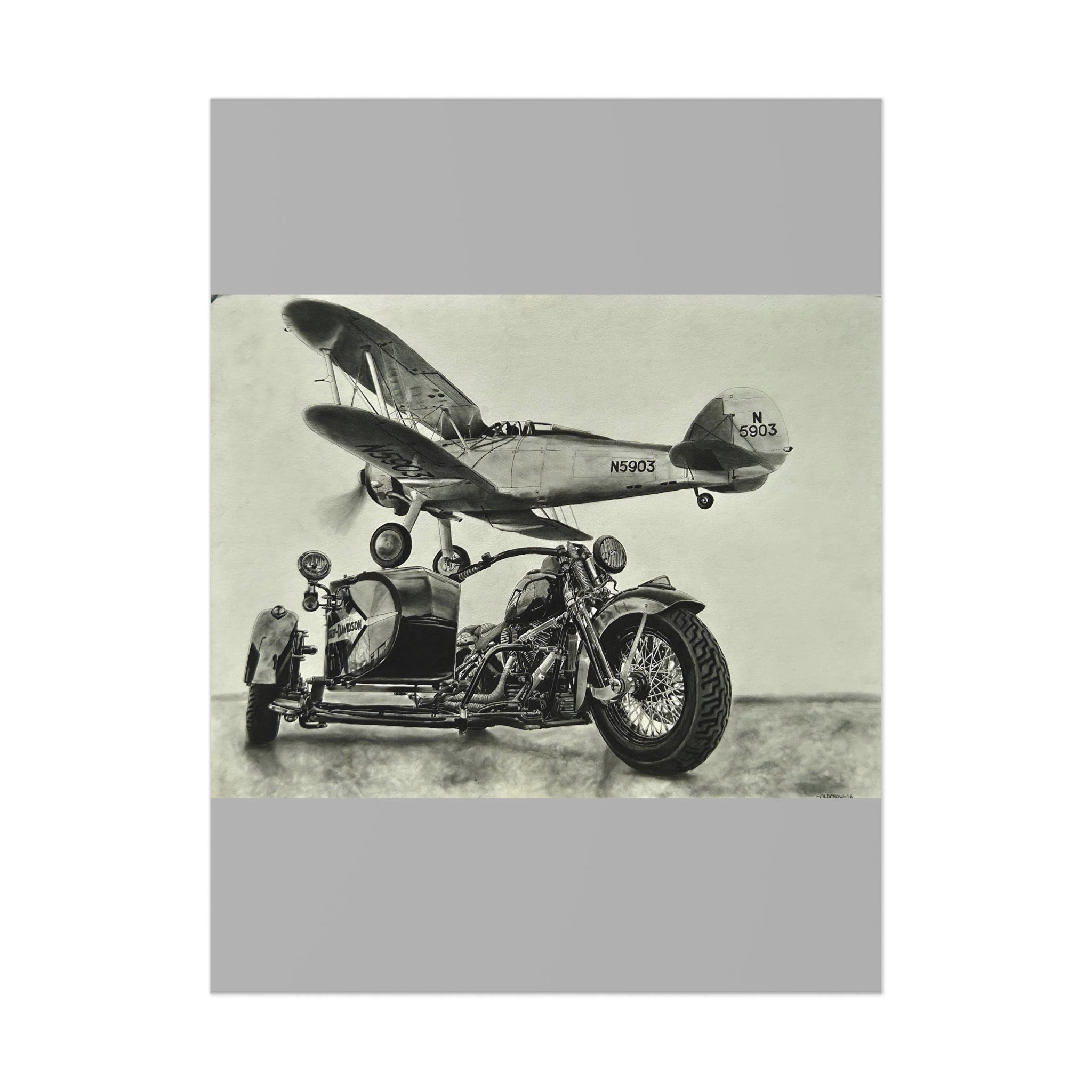 From Runway to Highway Transportation Art Print