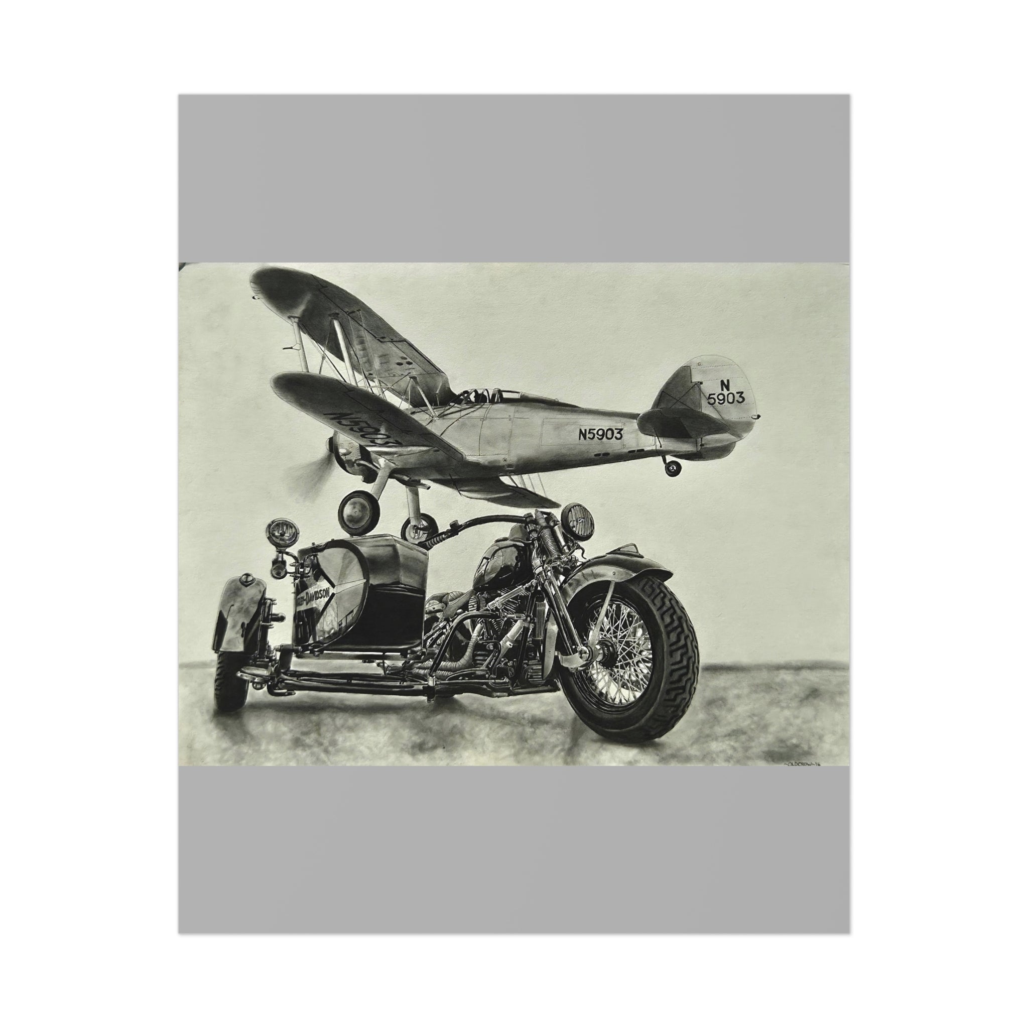 From Runway to Highway Transportation Art Print