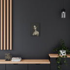 Gothic Art Canvas Print, Demon Aesthetic Home Decor, Dark Fantasy Wall Art, Witchy Room Decoration, Unique Gift for Halloween, Edgy Art