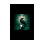Mystical Raven Art Poster | Dark Aesthetic Wall Decor for Home