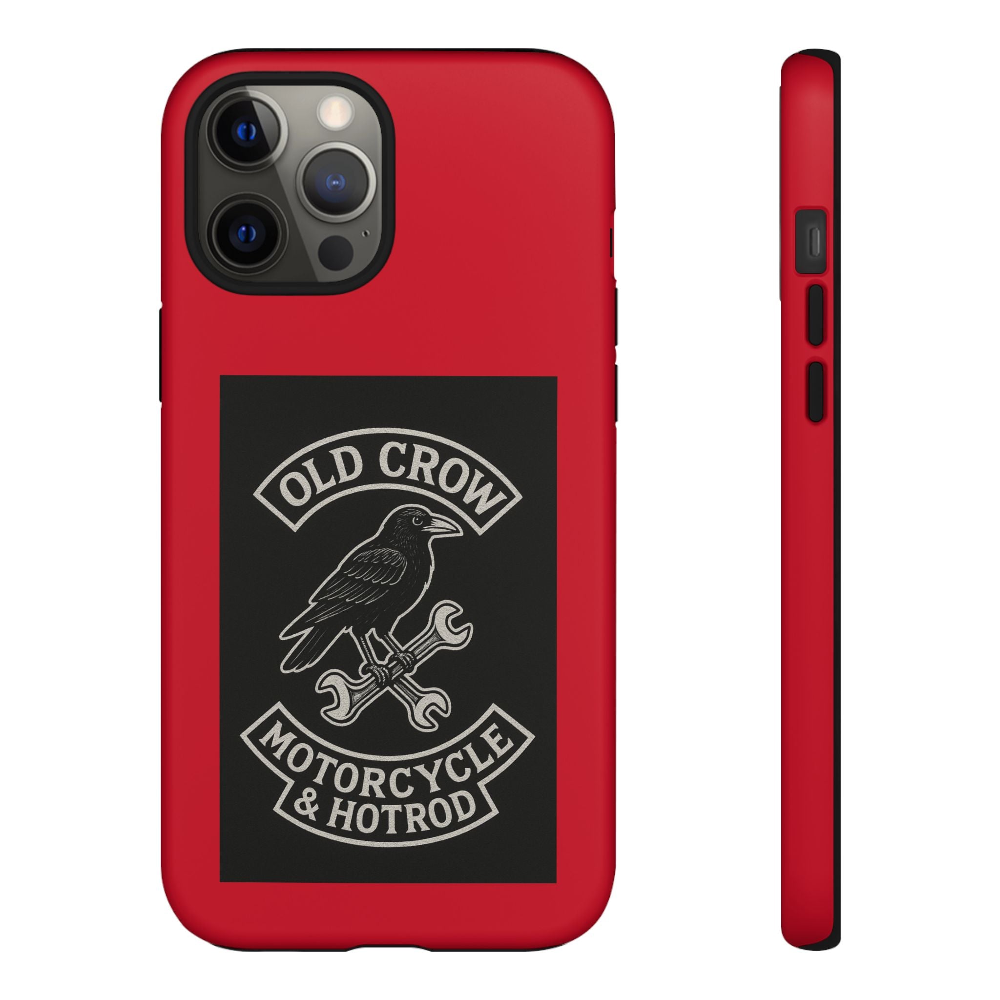 Old Crow Garage Retro Hotrod Rider Cases
