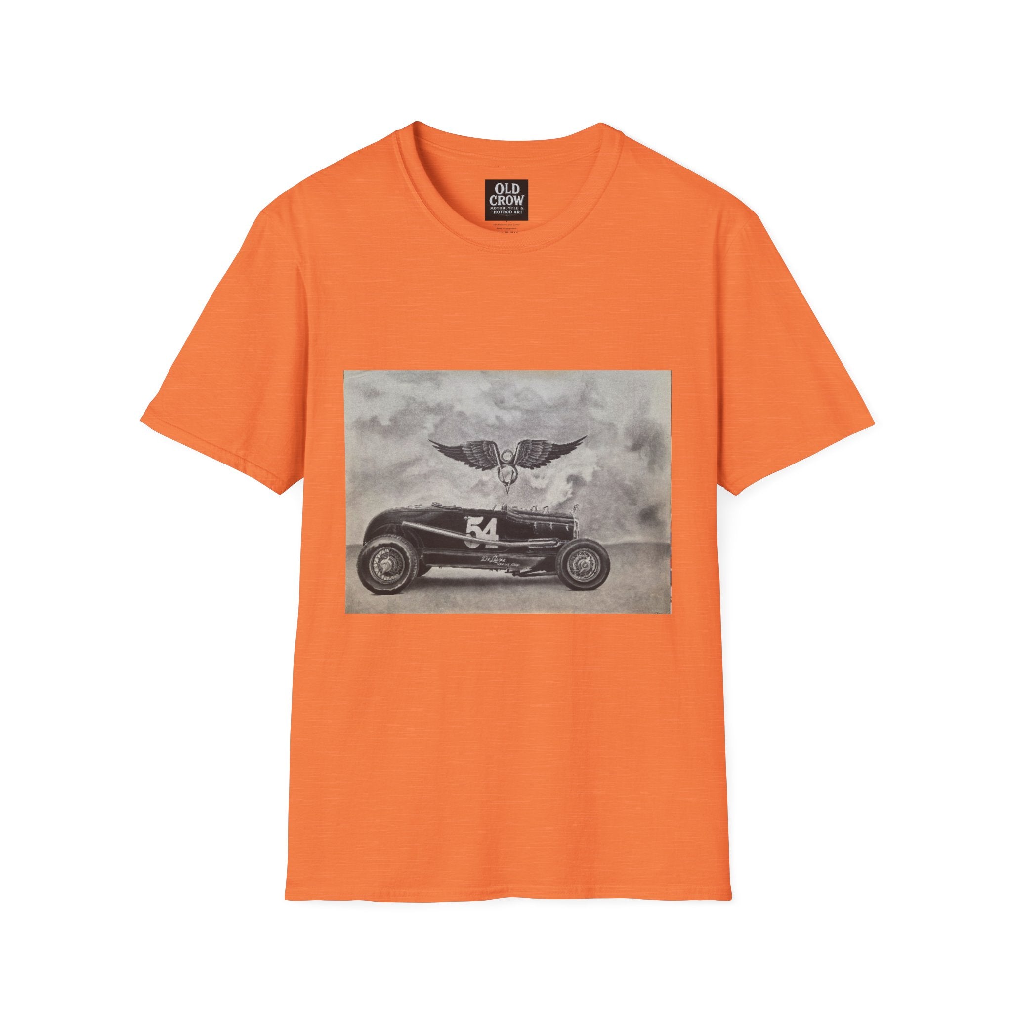 Hotrod Racer No. 54 Softstyle T-Shirt