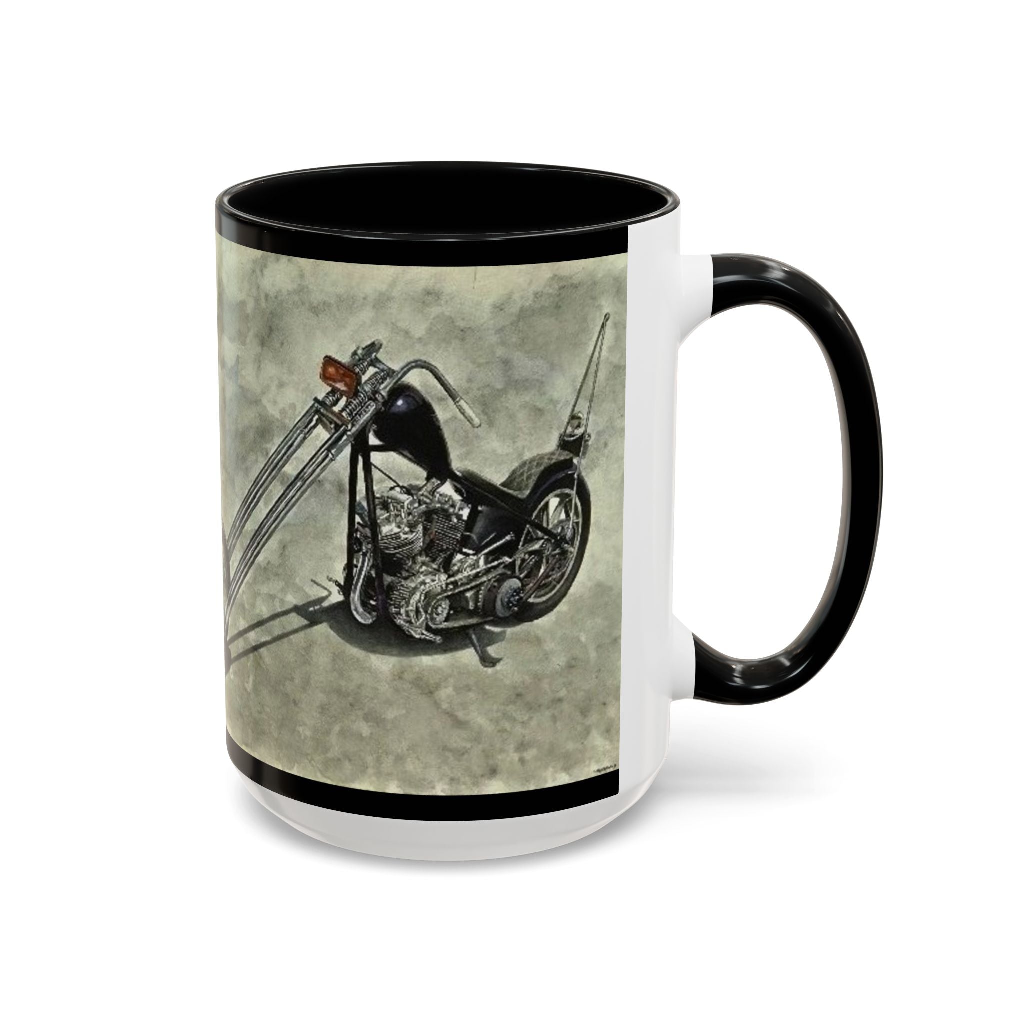 5 Custom Motorcycle Art Coffee Mug
