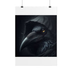 Dark Raven Hooded Rolled Poster