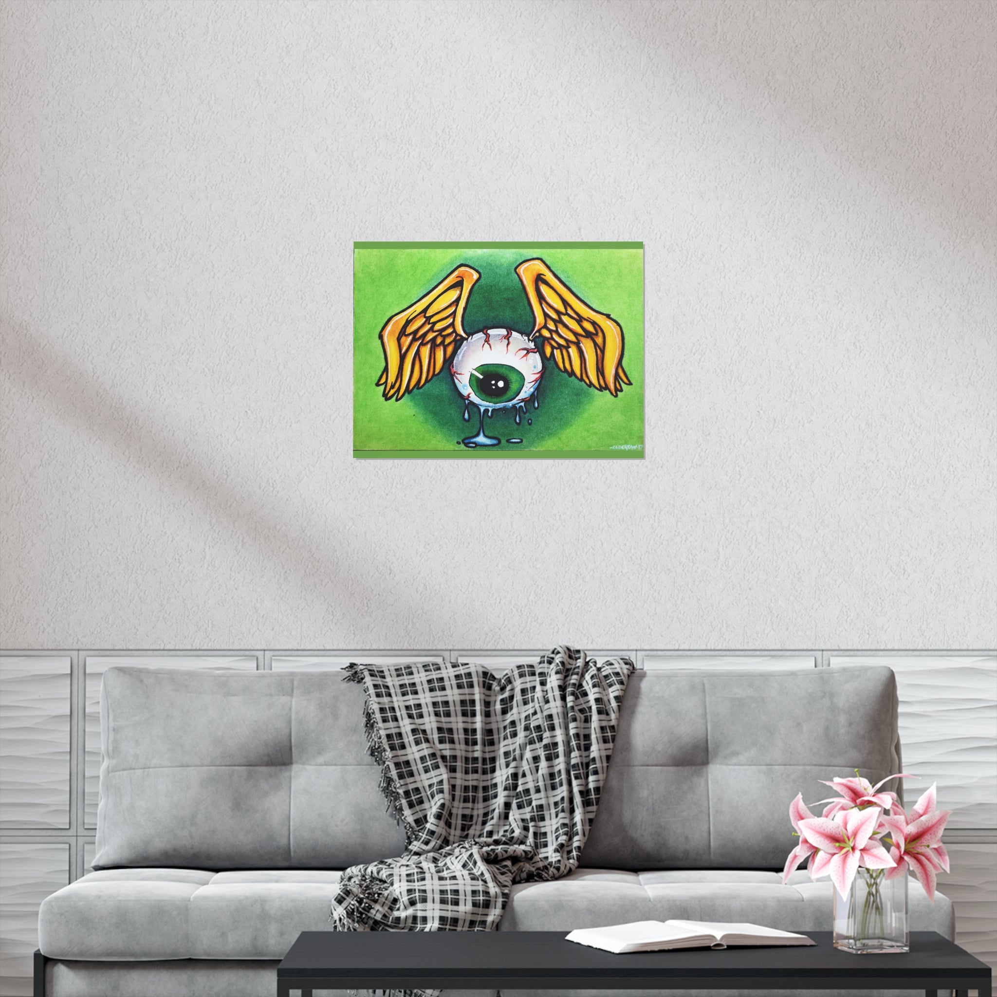 Whimsical Eye Art Poster