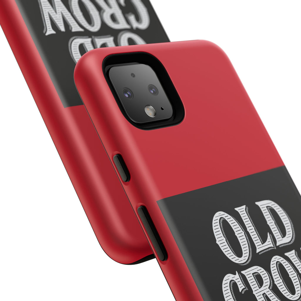 Classic Old Crow Garage Typography Cases