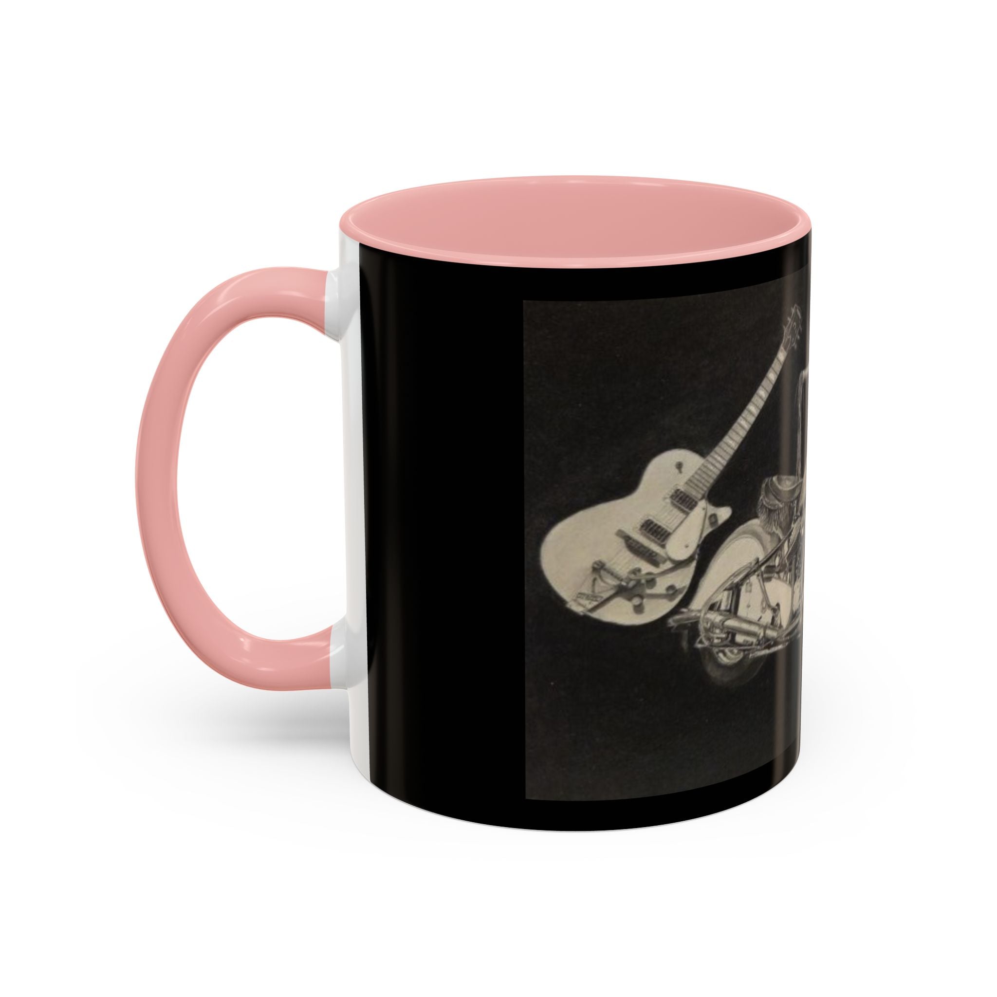 15 Vintage Motorcycle & Guitar Coffee Mug