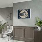 Old Crow Rolled Poster, Retro Wall Decor