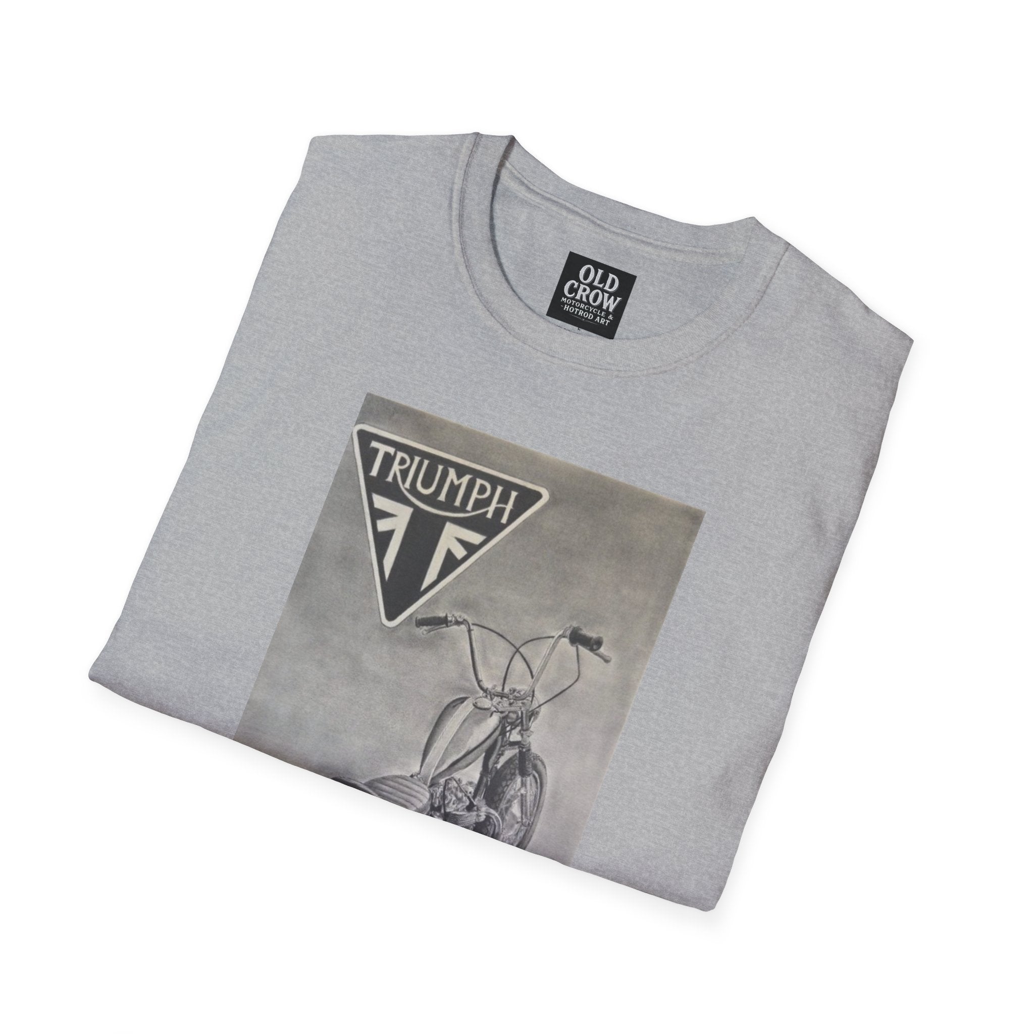 Retro Triumph Chopper Softstyle T-Shirt