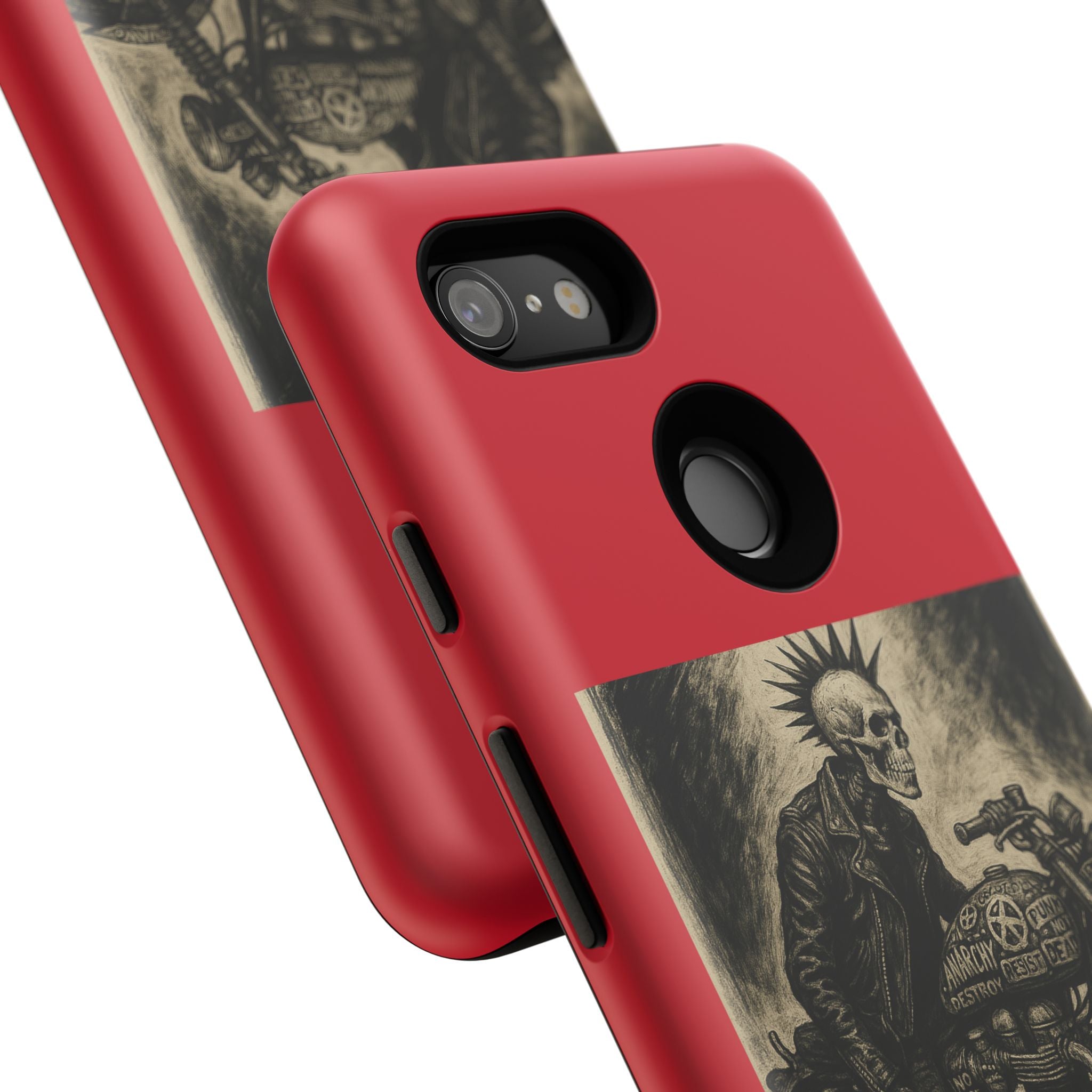 Gothic Punk Biker Skeleton Cases
