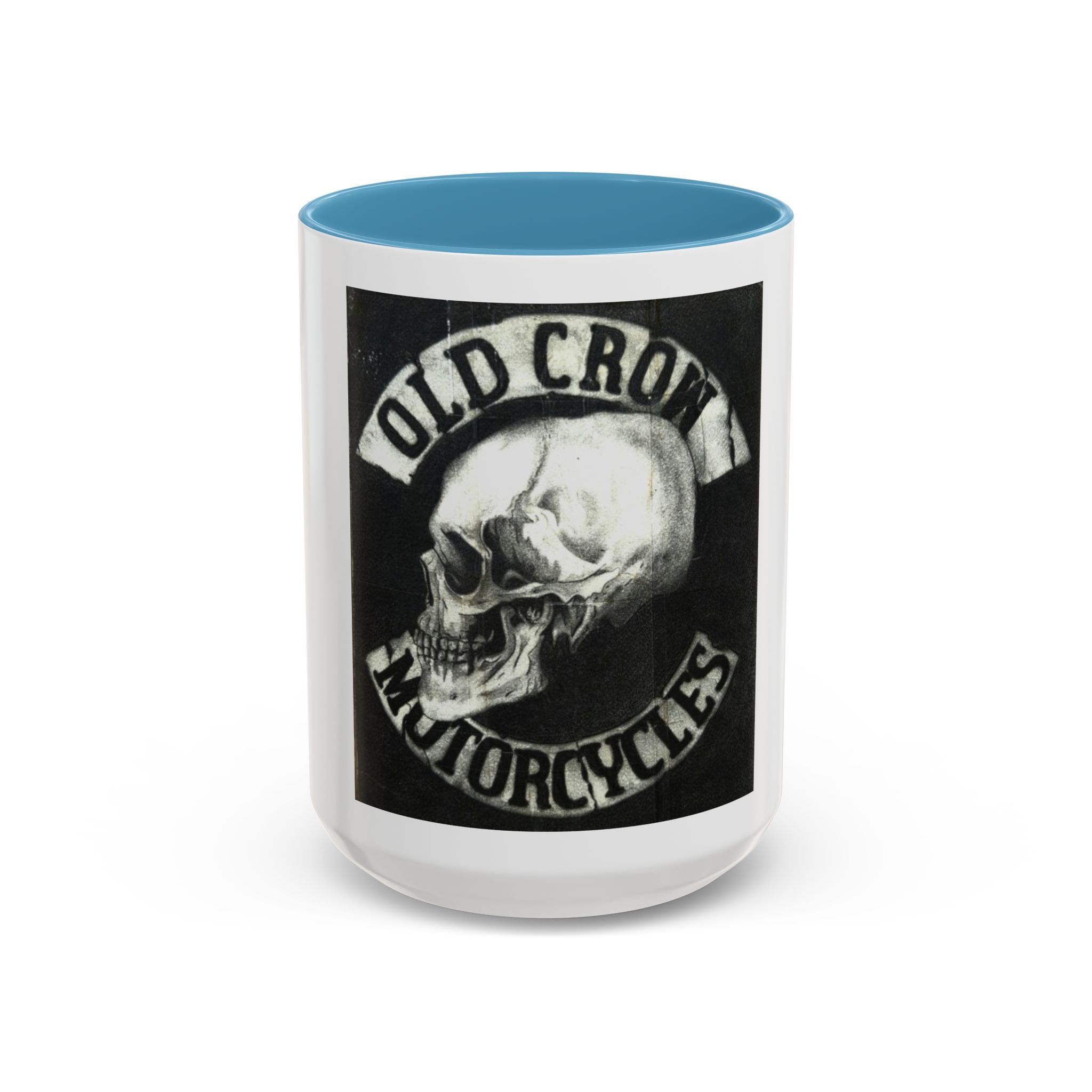 Old Crow Motorcycles Skull Mug