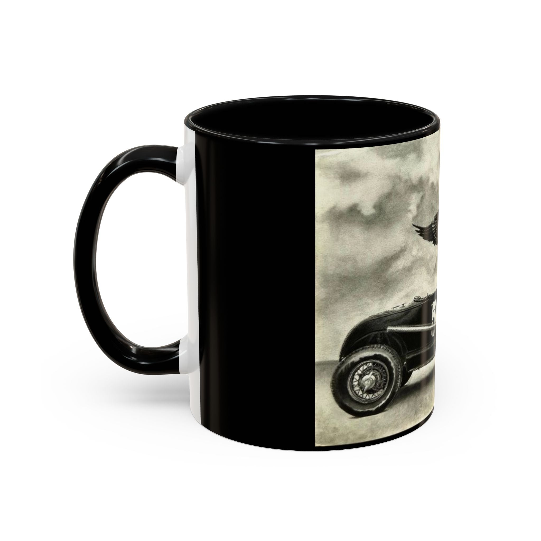 18 Vintage Racing Accent Coffee Mug