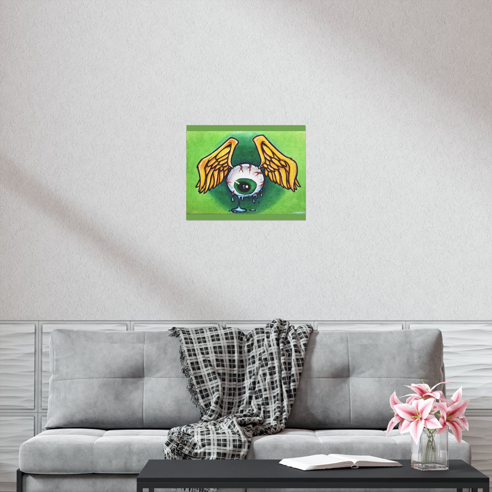 Whimsical Eye Art Poster