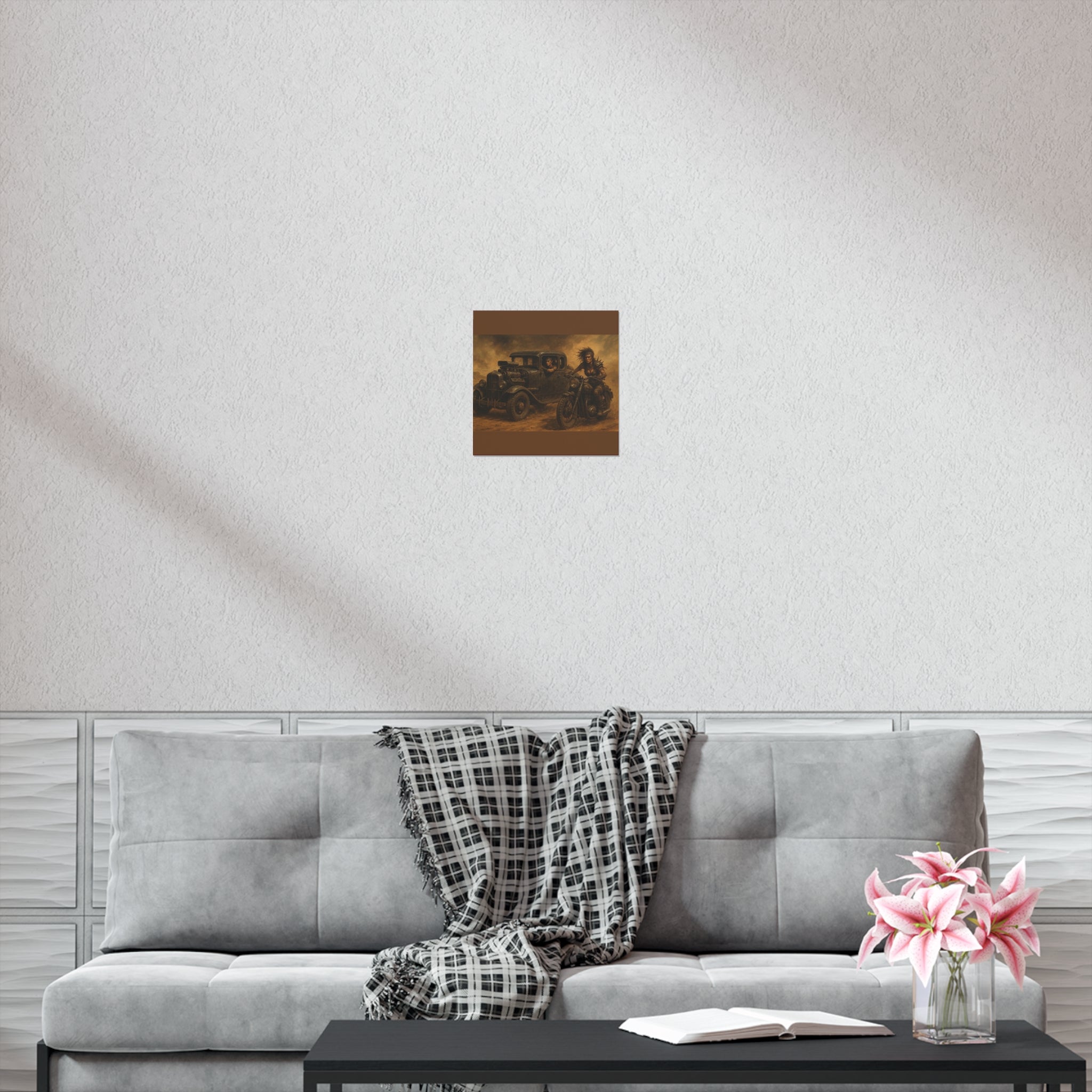 Full Throttle Fury Art Print, Uncoated Poster for Home Decor