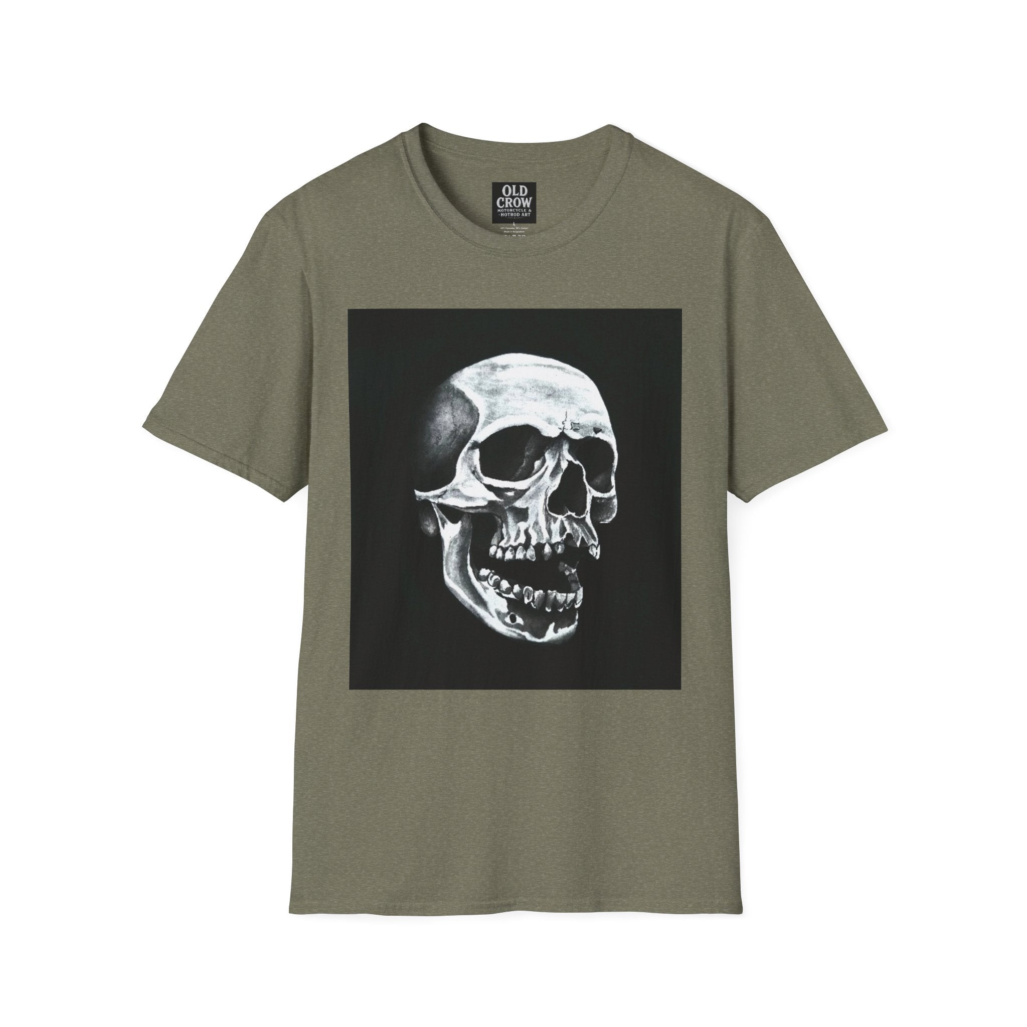 Skull of Shadows Softstyle T-Shirt, classic skull