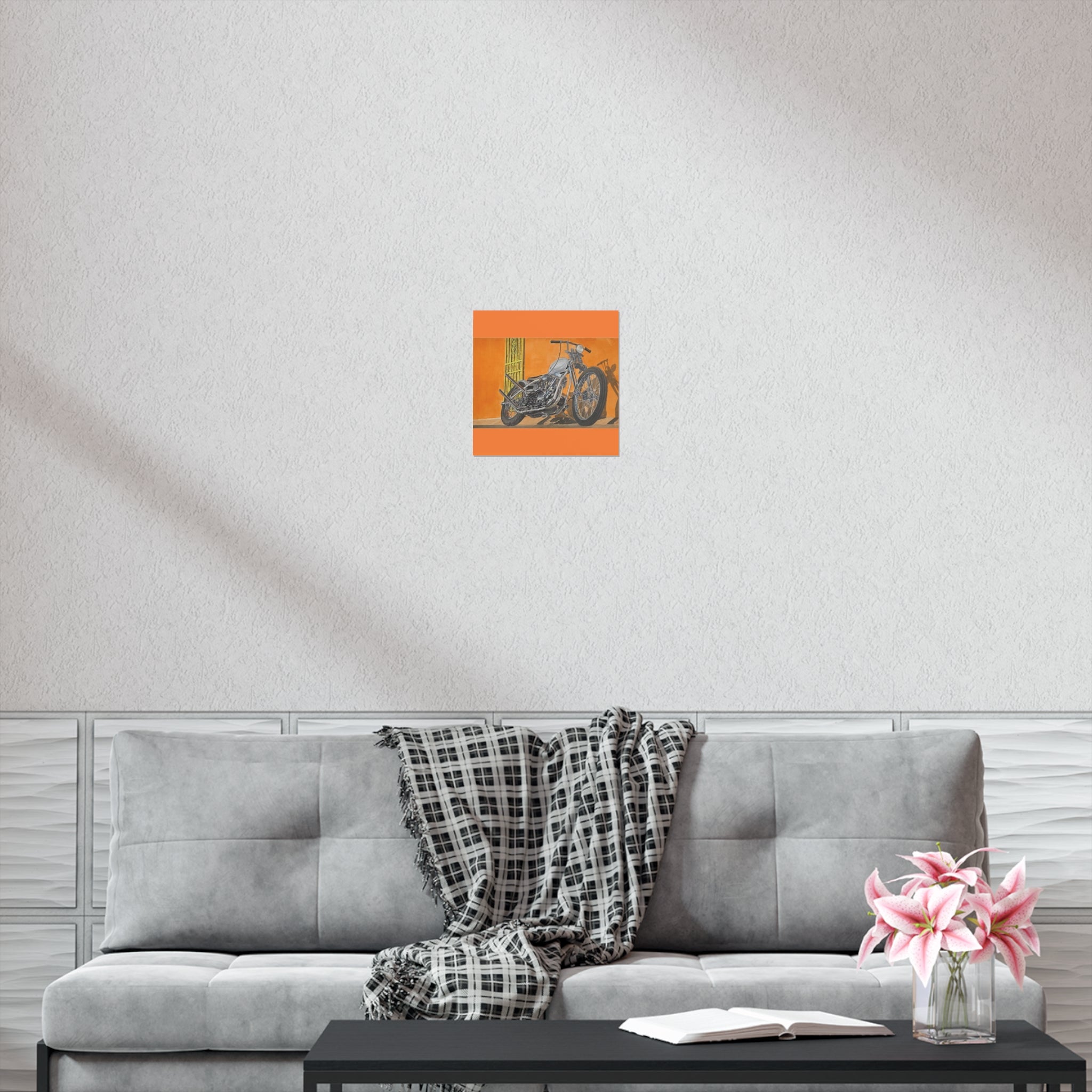 Steel Shadows  Art Print