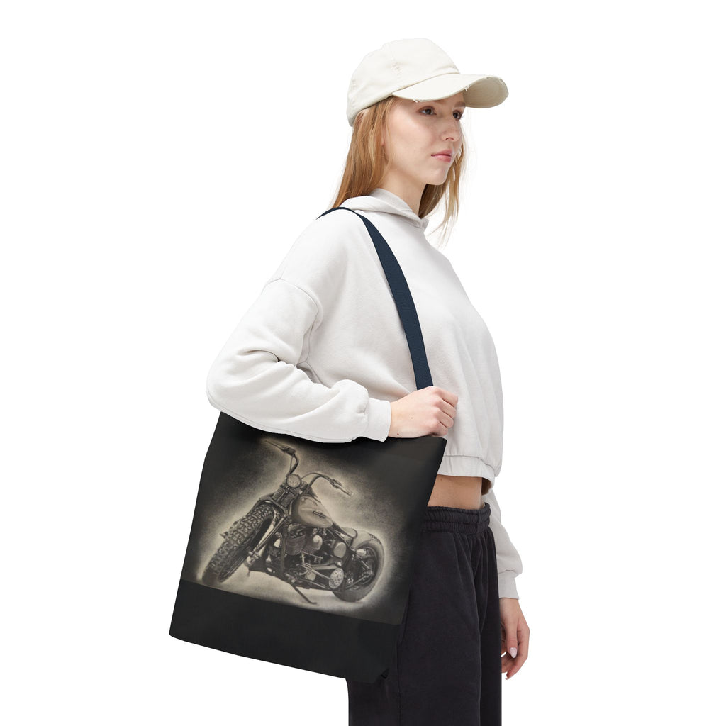 Chrome Shadow Tote Bag