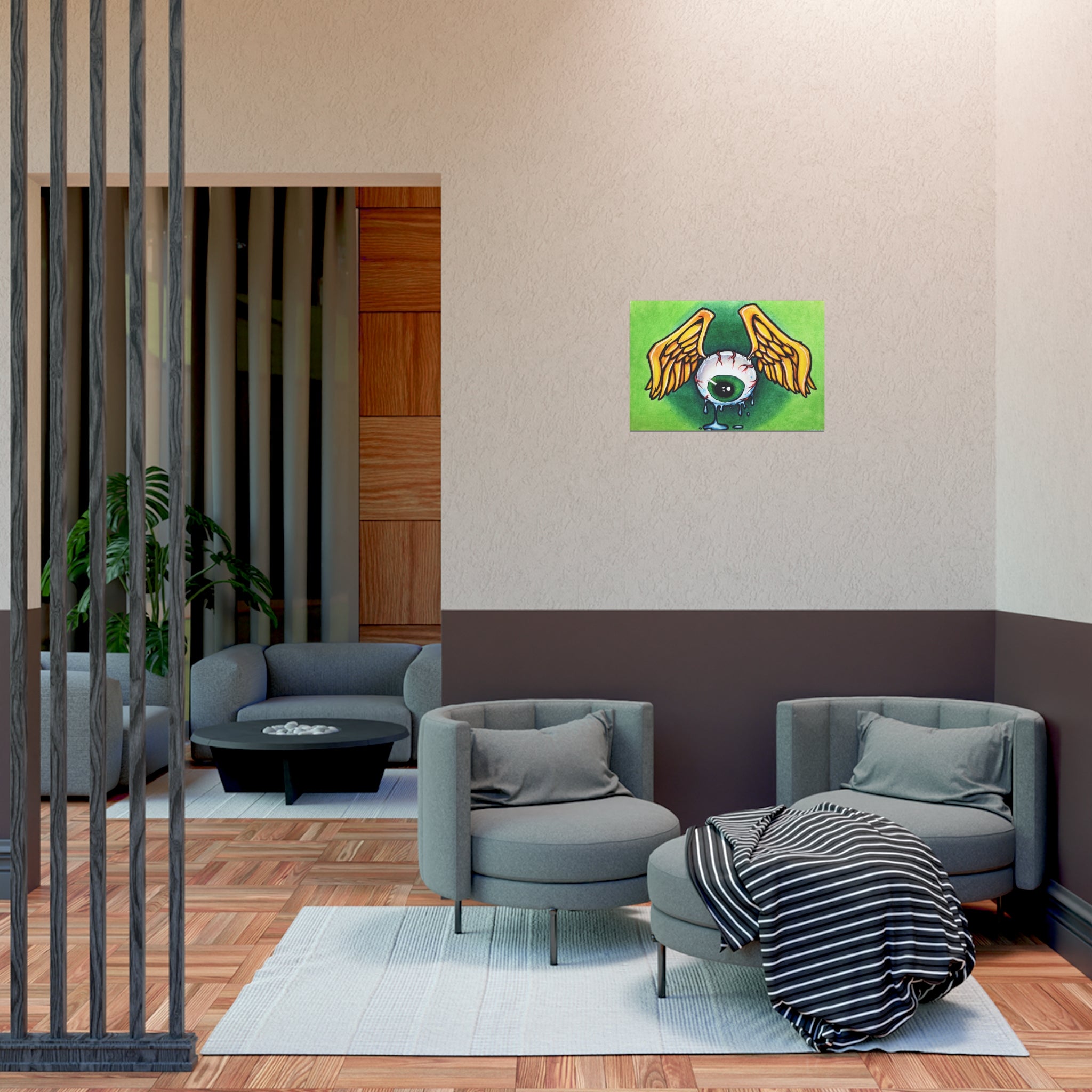 Whimsical Eye Art Poster