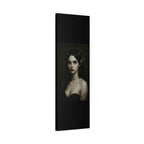 Gothic Art Canvas Print, Demon Aesthetic Home Decor, Dark Fantasy Wall Art, Witchy Room Decoration, Unique Gift for Halloween, Edgy Art