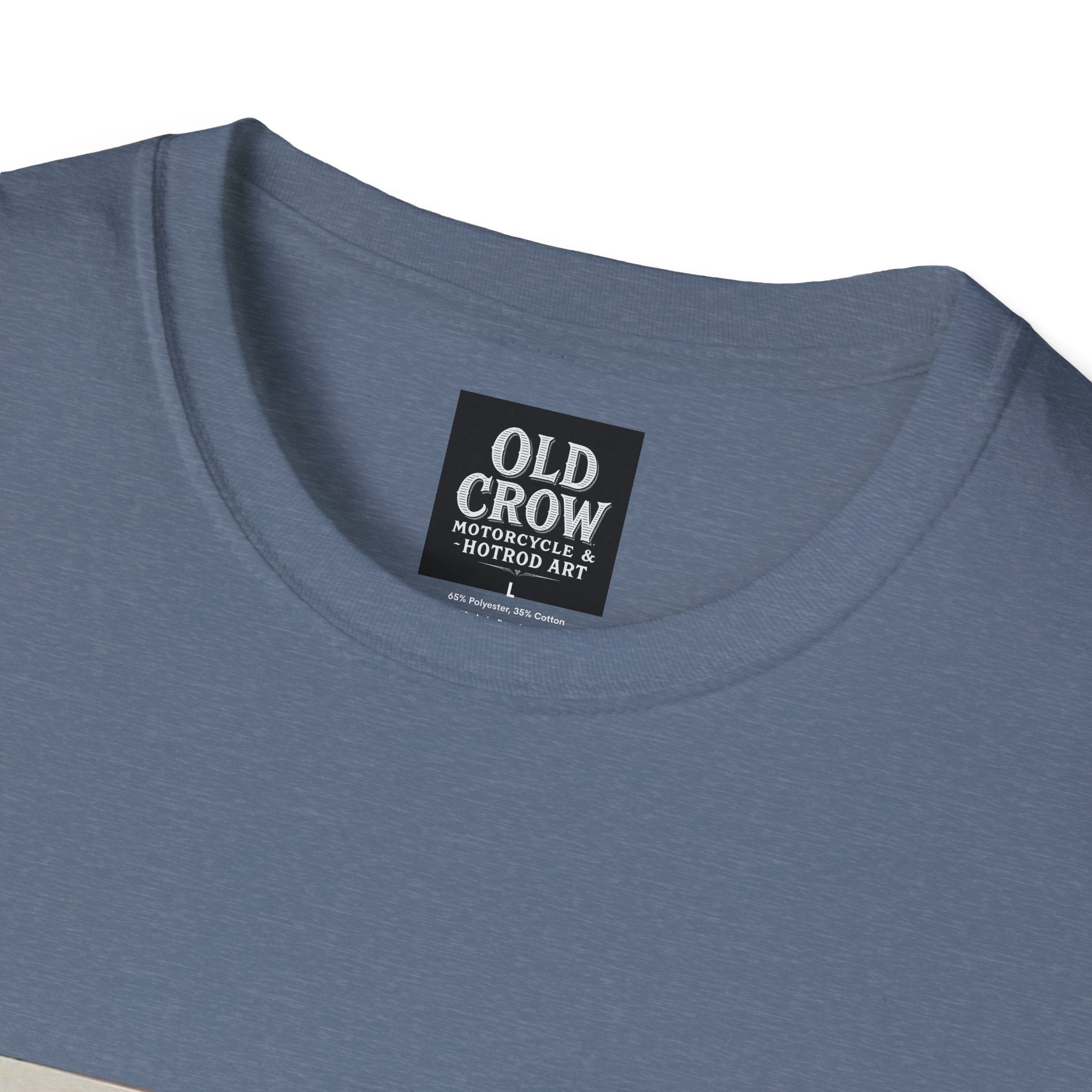 Aviation and Motorcycle Heritage Print  T-Shirt