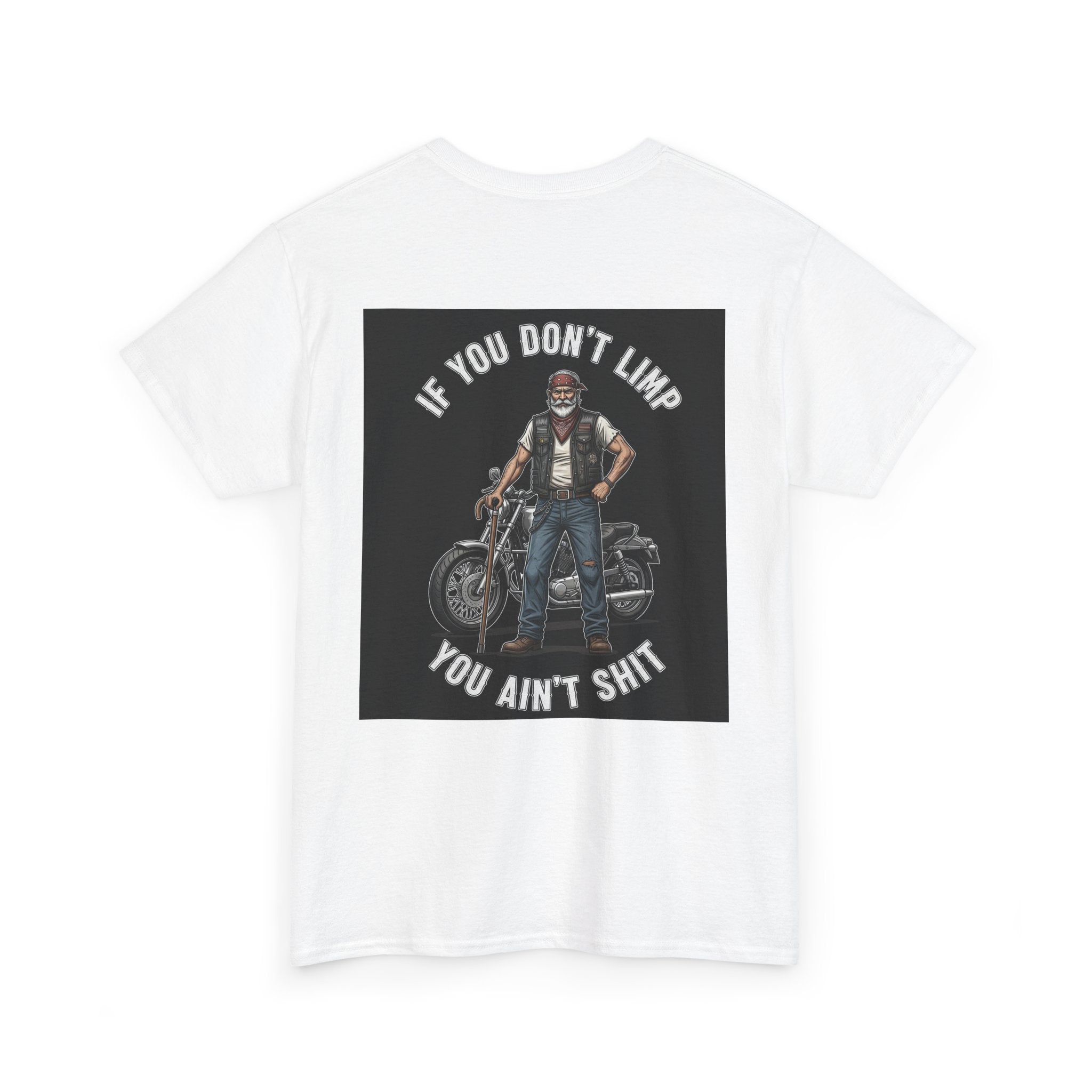 Unisex Heavy Cotton Tee with Bold Statement for Motorbike Lovers, Perfect for Casual Wear, Birthday Gifts, Biker Events, or Celebrations