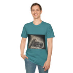Custom Bobber Bike Canvas T-Shirt