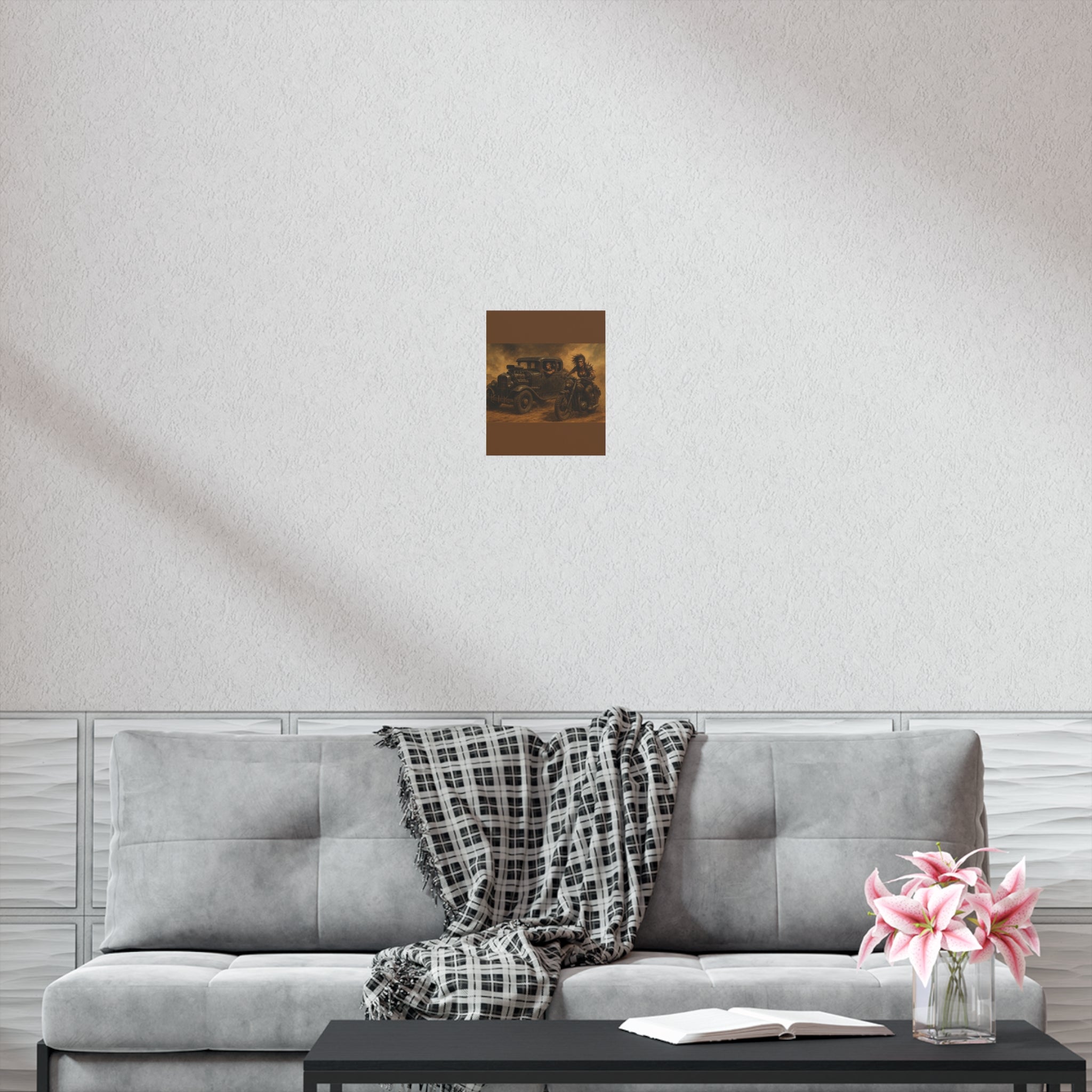 Full Throttle Fury Art Print, Uncoated Poster for Home Decor