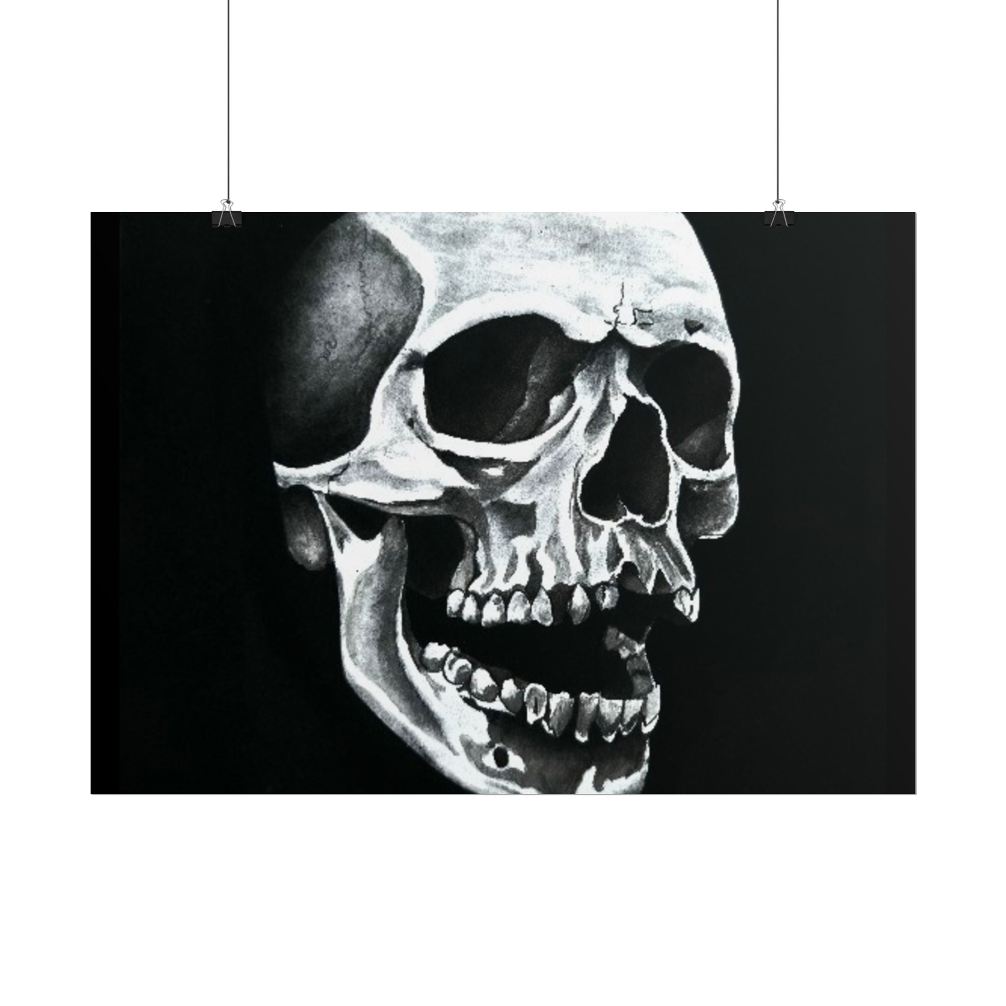 Skull Art Rolled Posters