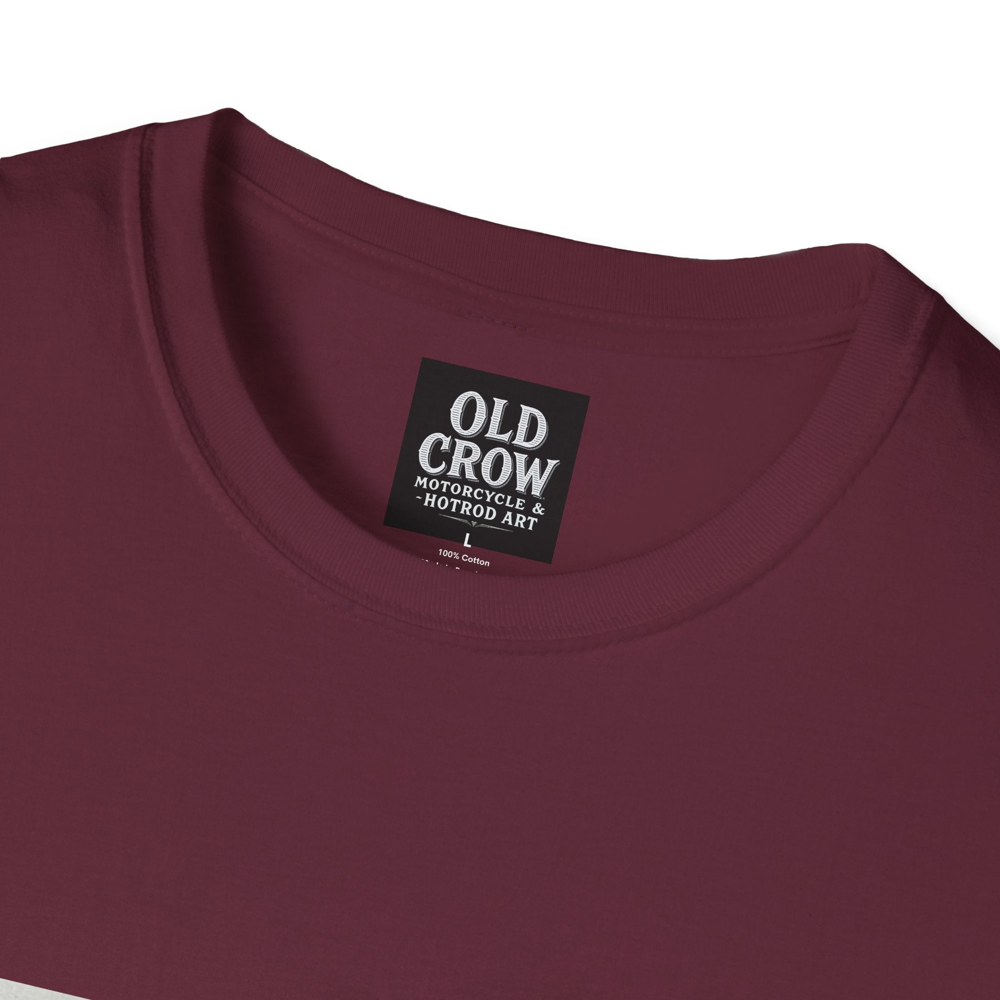 Old-School Aviation Meets Two Wheels T-Shirt