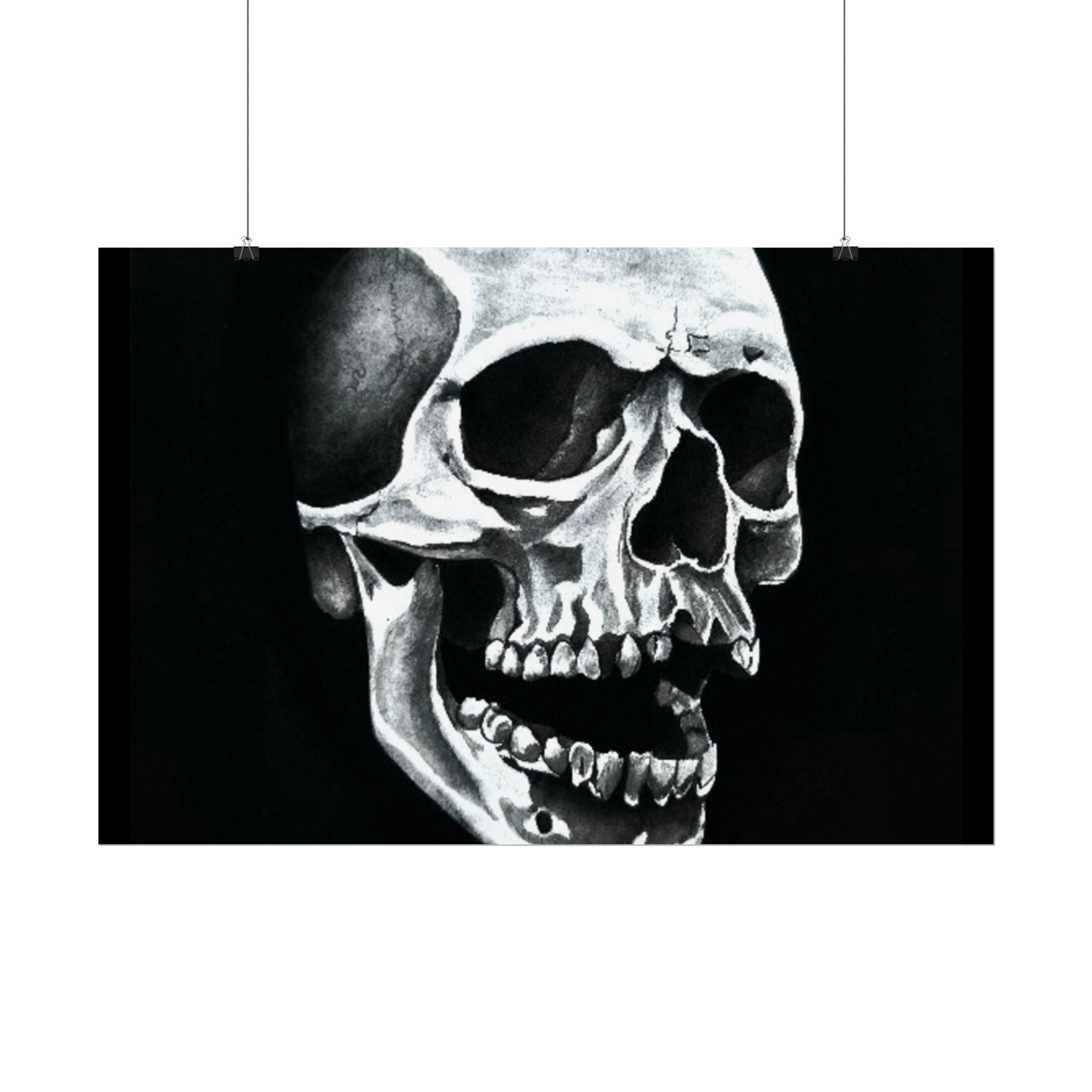 Skull Art Rolled Posters