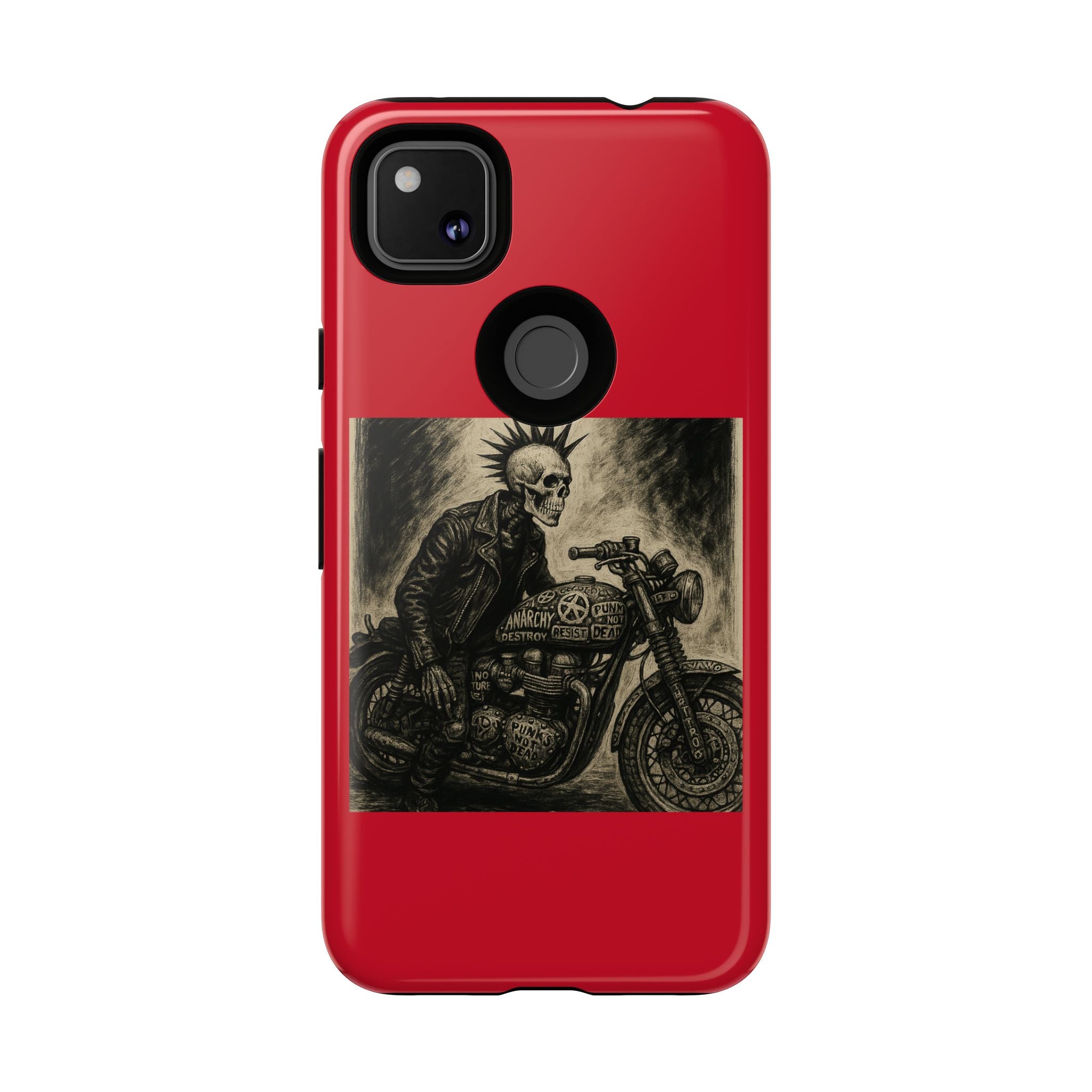 Gothic Punk Biker Skeleton Cases