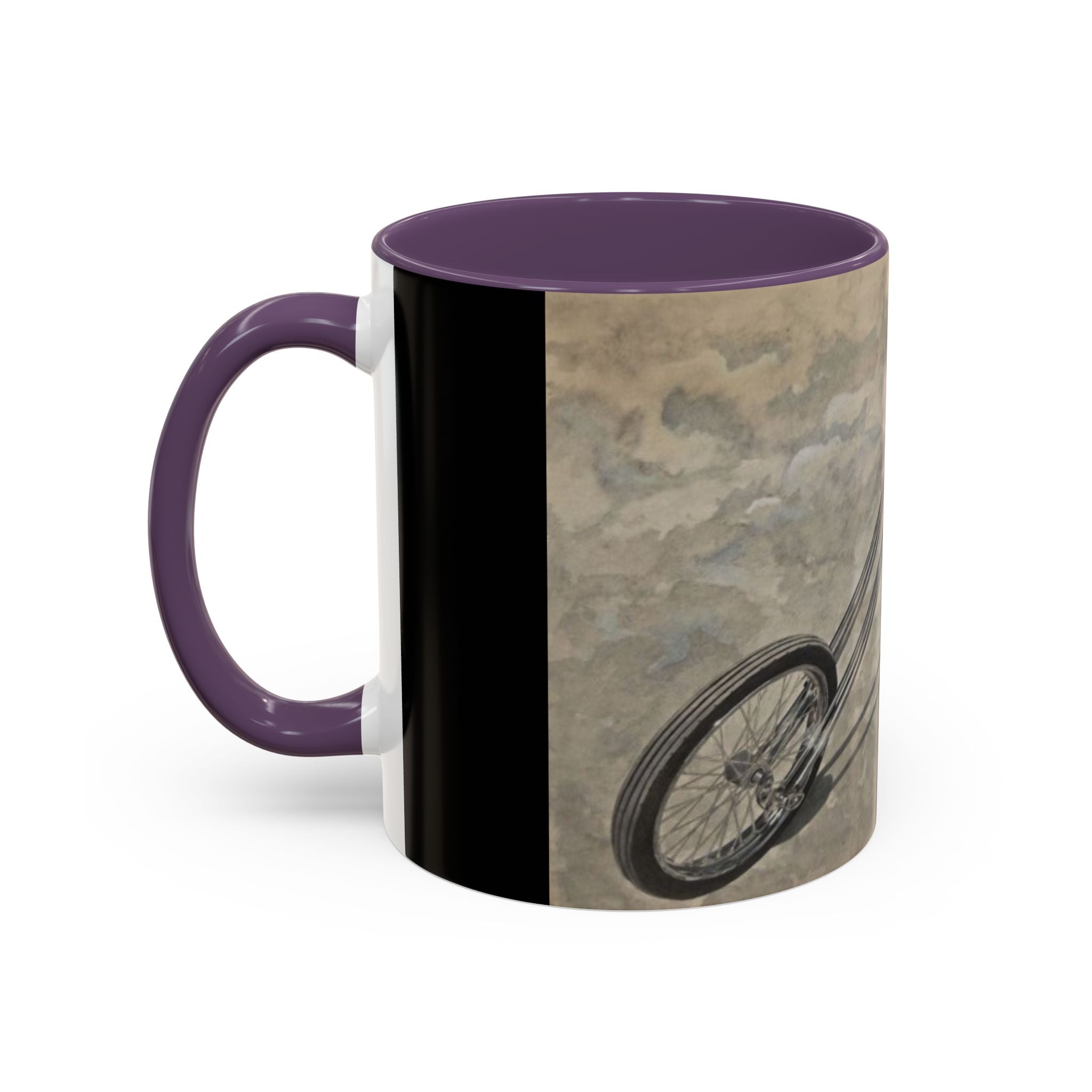 14 Vintage Motorcycle Accent Coffee Mug