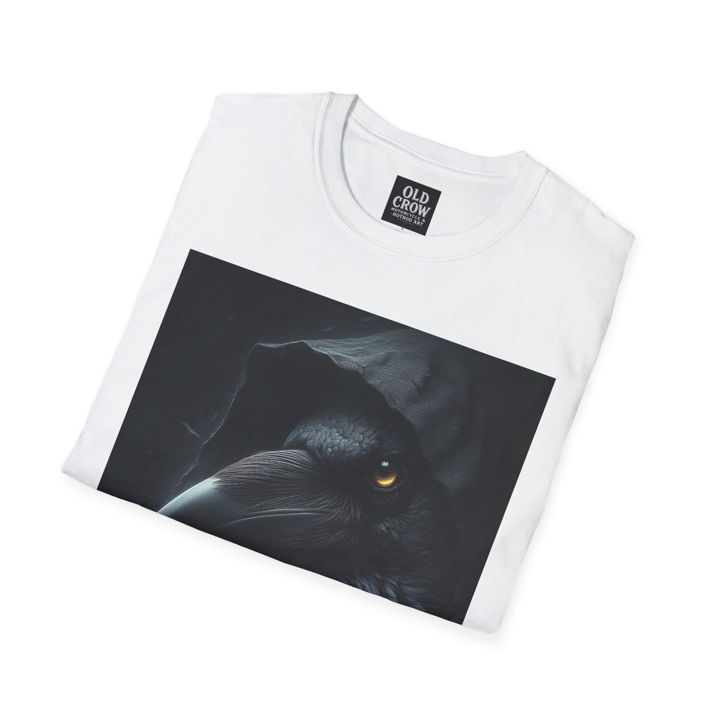 Mystical Crow in Hood T-Shirt