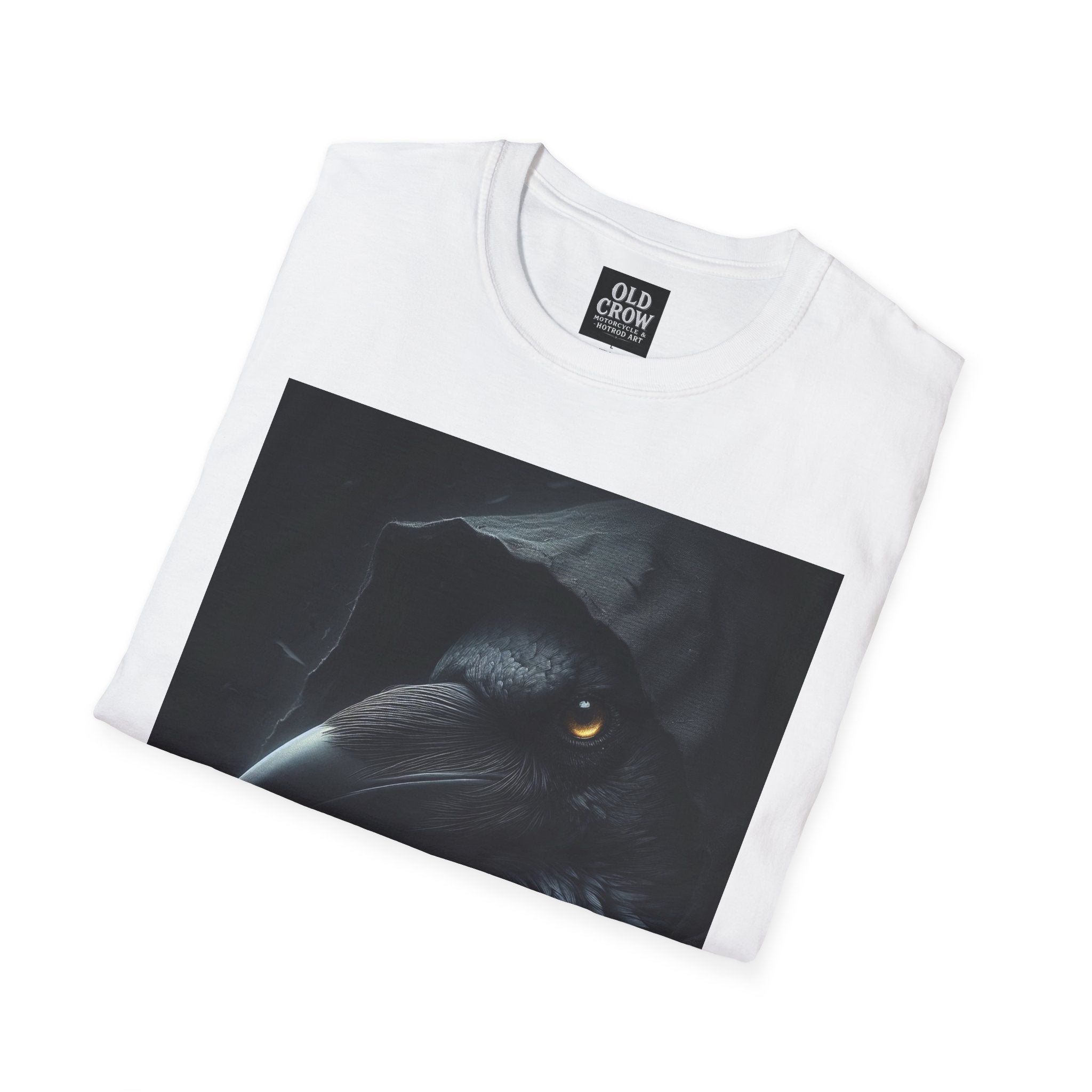 Mystical Crow in Hood T-Shirt