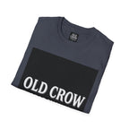 Old Crow Motorcycle & Hotrod Art  T-Shirt