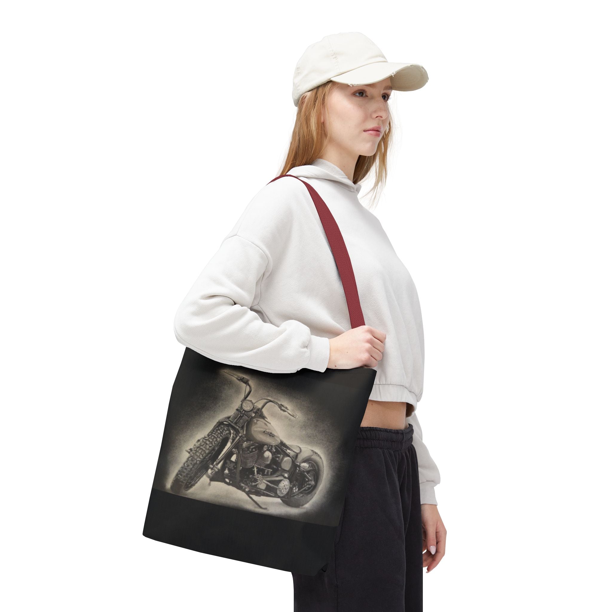 Chrome Shadow Tote Bag