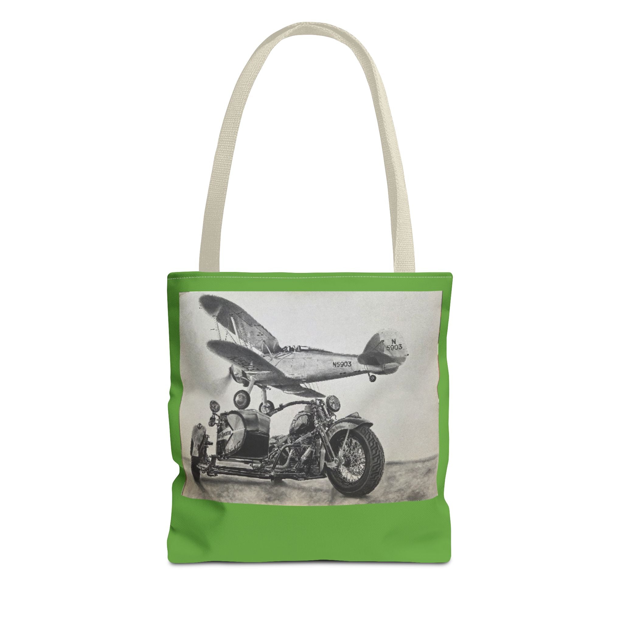 Biplane Brotherhood Tote Bag