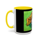 28 Whimsical Gothic Winged Eye Coffee Mug